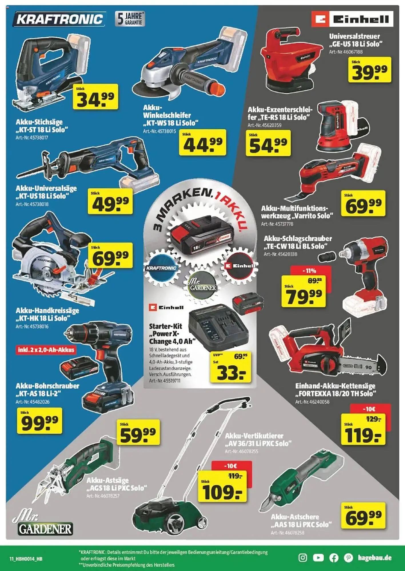 Hagebau Prospekt von 29. März bis 5. April 2025 - Prospekt seite 11