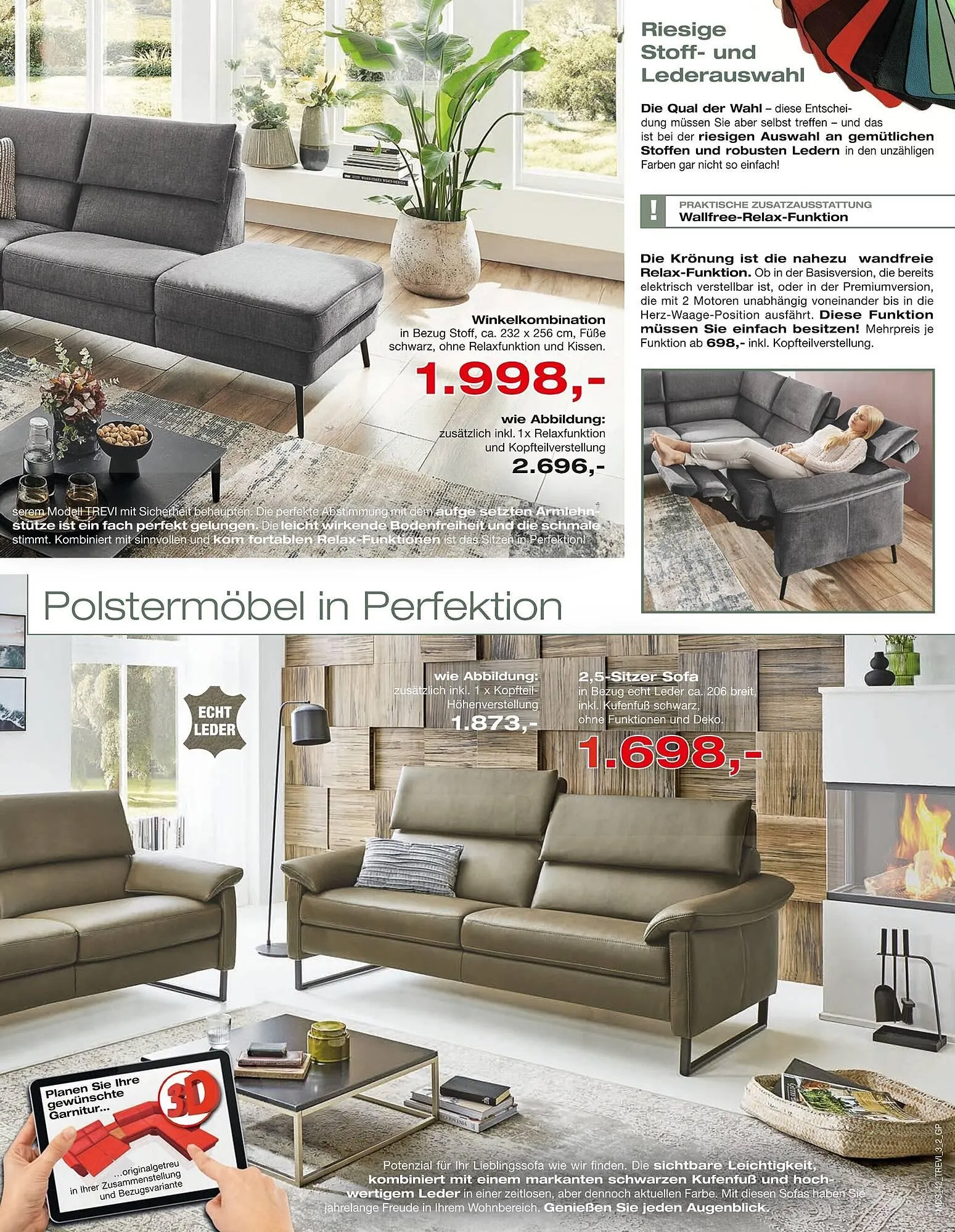 külkens+sohn Polstermöbel Prospekt von 1. Januar bis 15. März 2025 - Prospekt seite 7