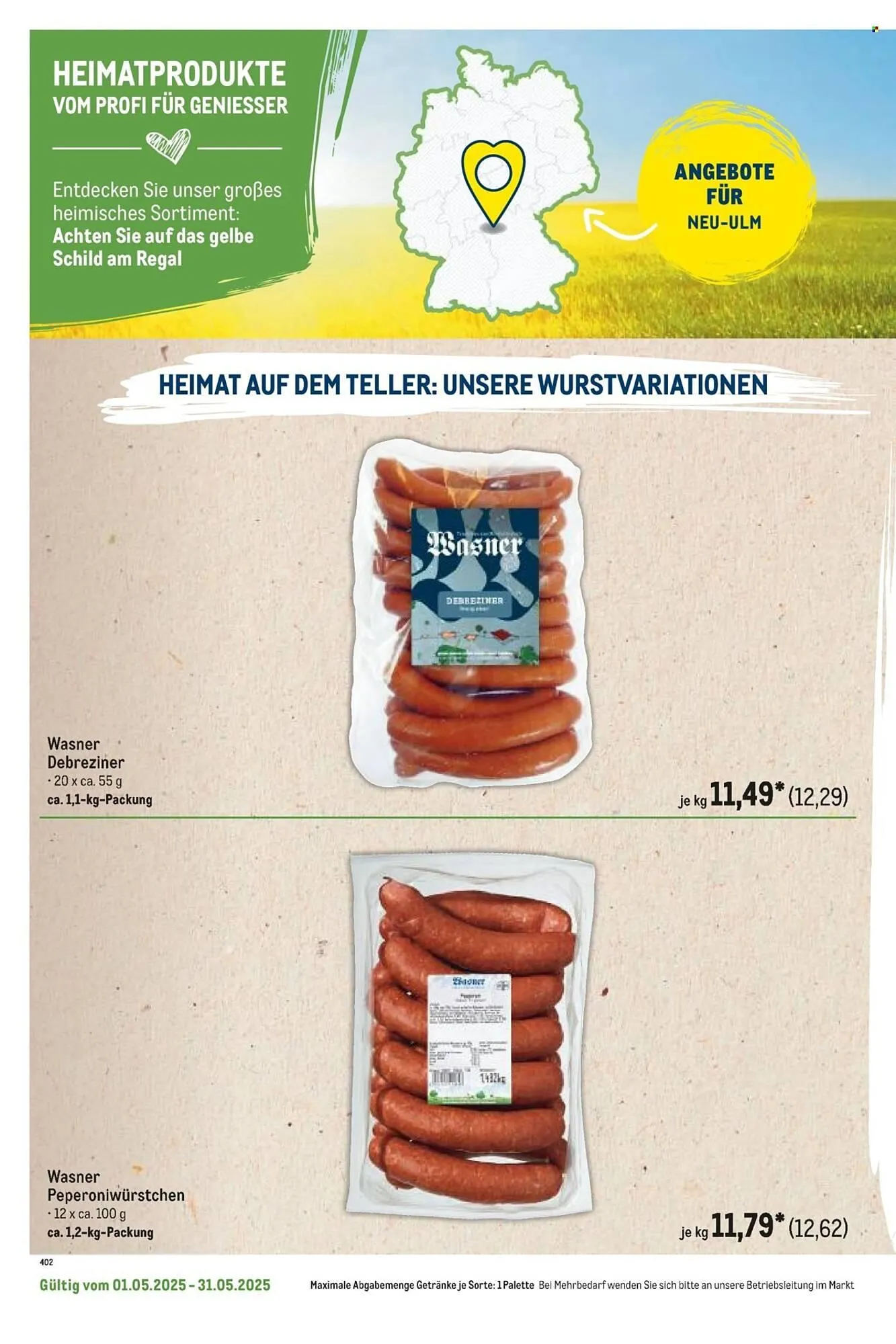 METRO Prospekt von 1. Mai bis 31. Mai 2025 - Prospekt seite 118