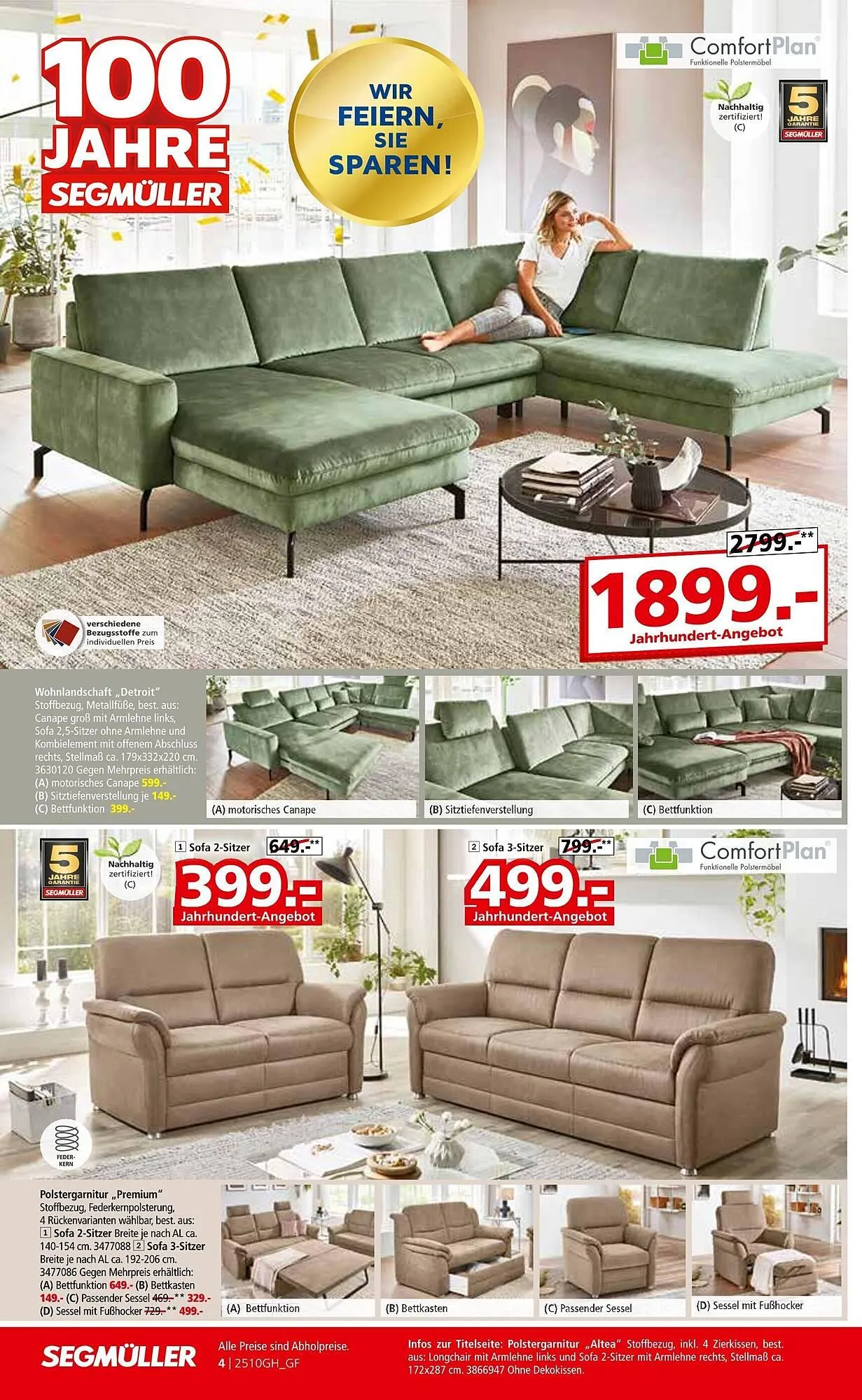 Segmüller Prospekt von 11. Oktober bis 1. November 2025 - Prospekt seite 4
