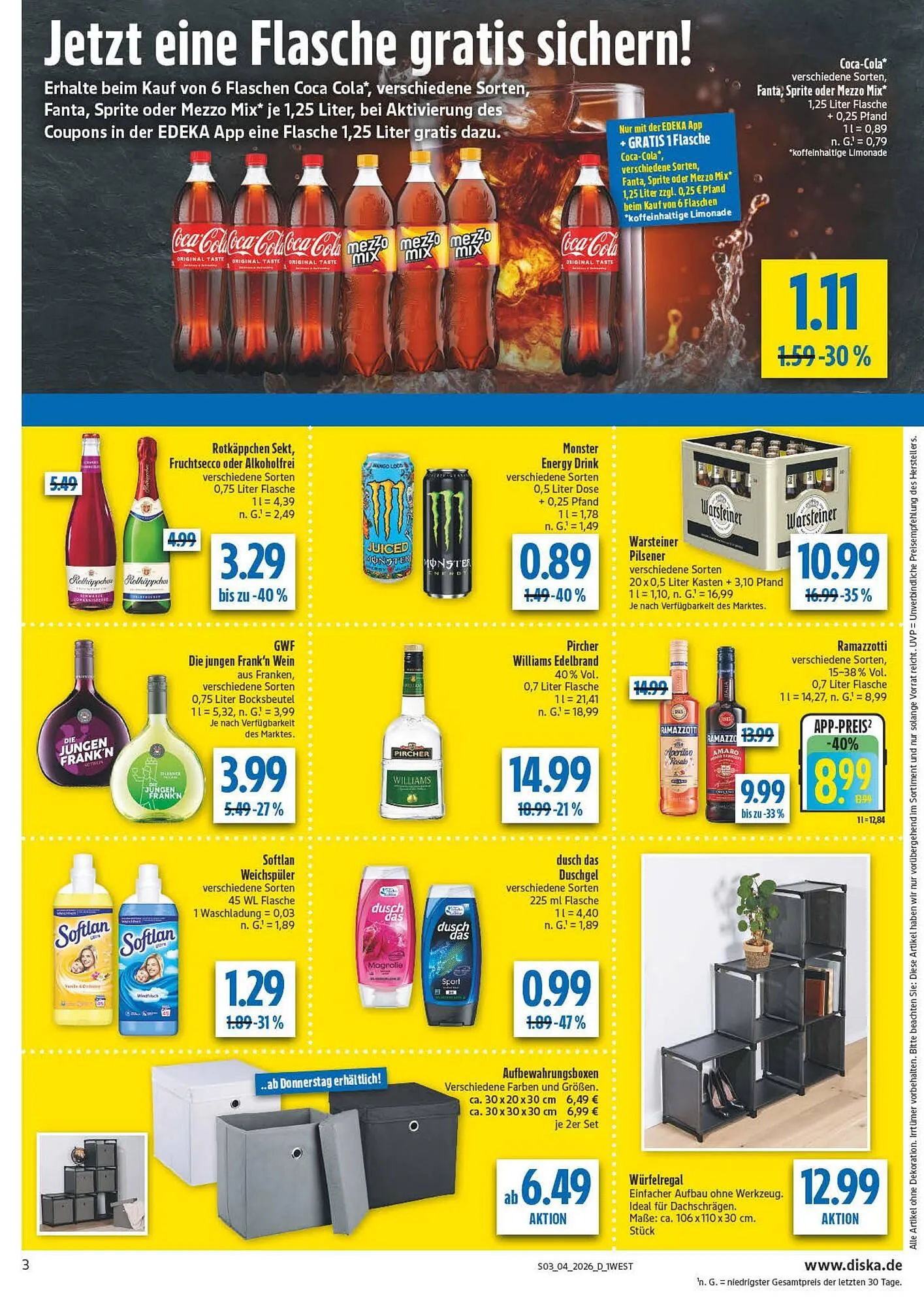 Diska Prospekt von 19. Januar bis 24. Januar 2026 - Prospekt seite 3