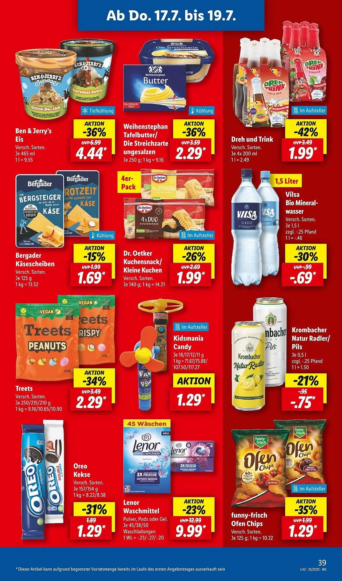 Lidl Prospekt von 14. Juli bis 19. Juli 2025 - Prospekt seite 57