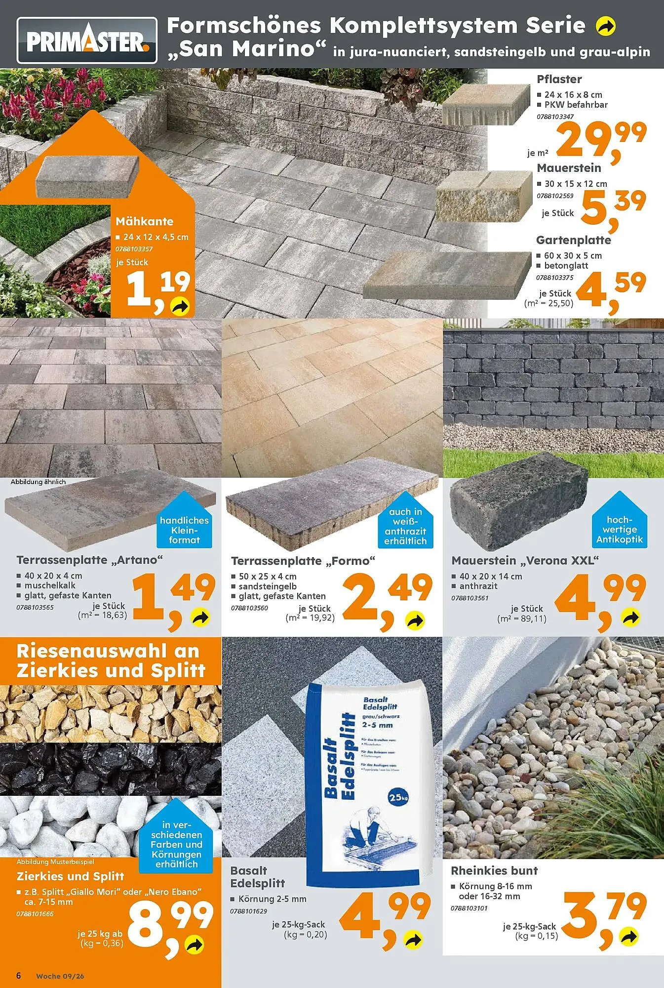 Globus Baumarkt Prospekt von 22. Februar bis 27. Februar 2026 - Prospekt seite 6