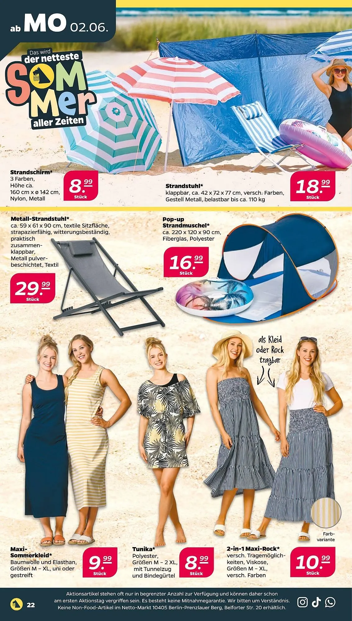 NETTO Prospekt von 2. Juni bis 7. Juni 2025 - Prospekt seite 22