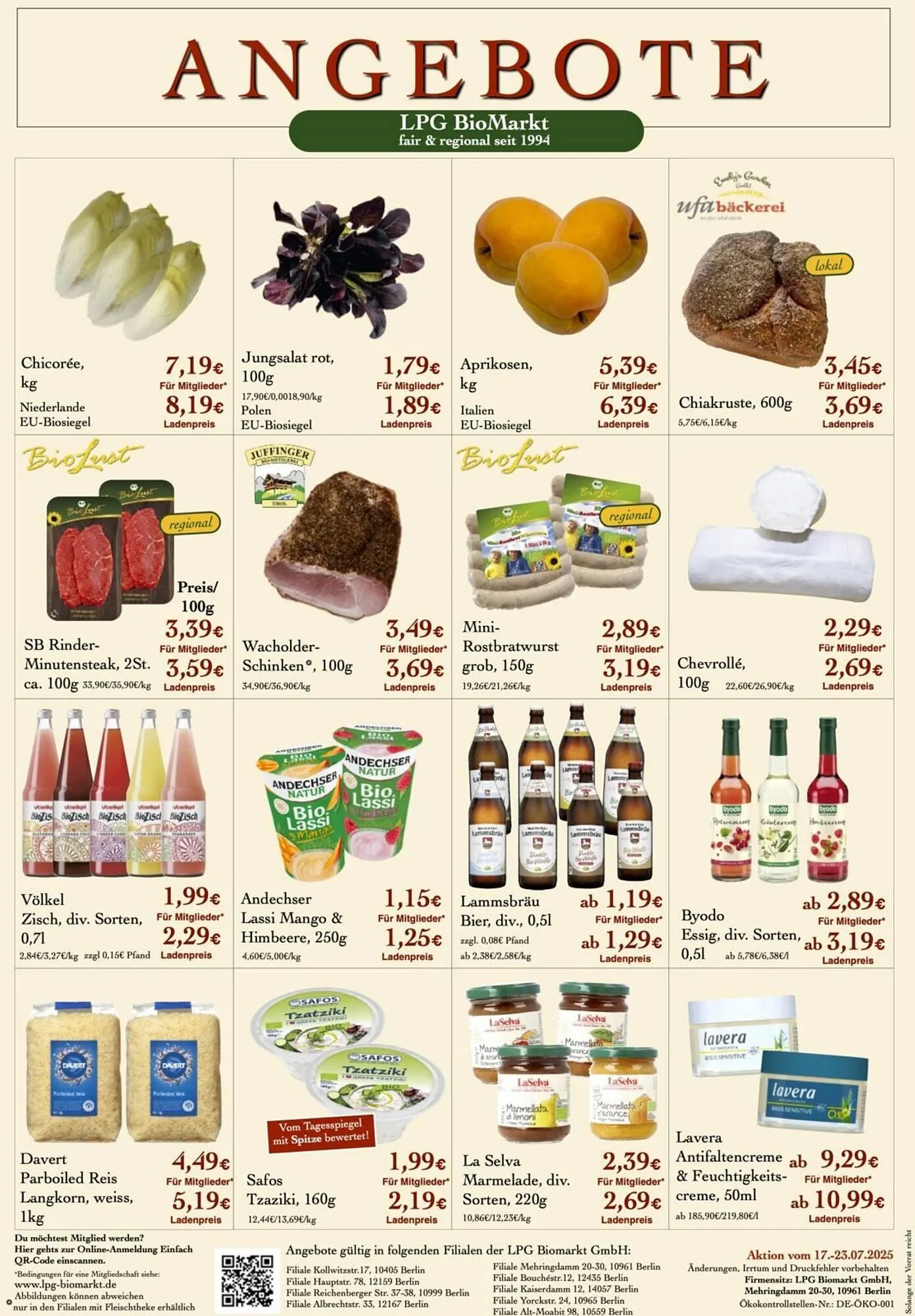LPG Biomarkt Prospekt von 17. Juli bis 23. Juli 2025 - Prospekt seite 2