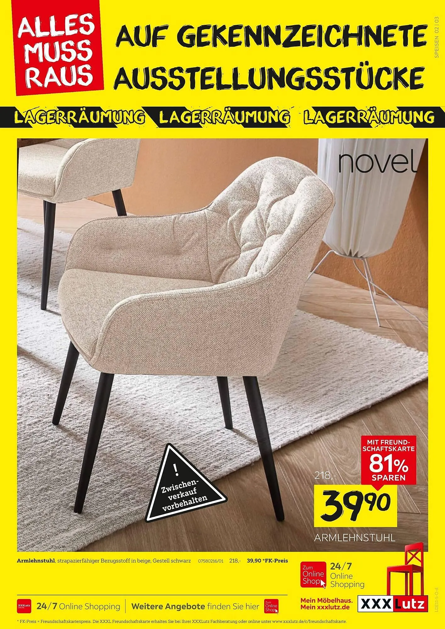 XXXLutz Prospekt von 10. November bis 23. November 2025 - Prospekt seite 3