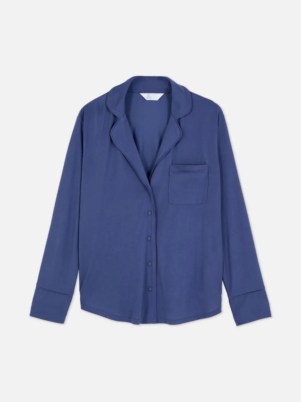 Schlafanzughemd mit Knopfleiste