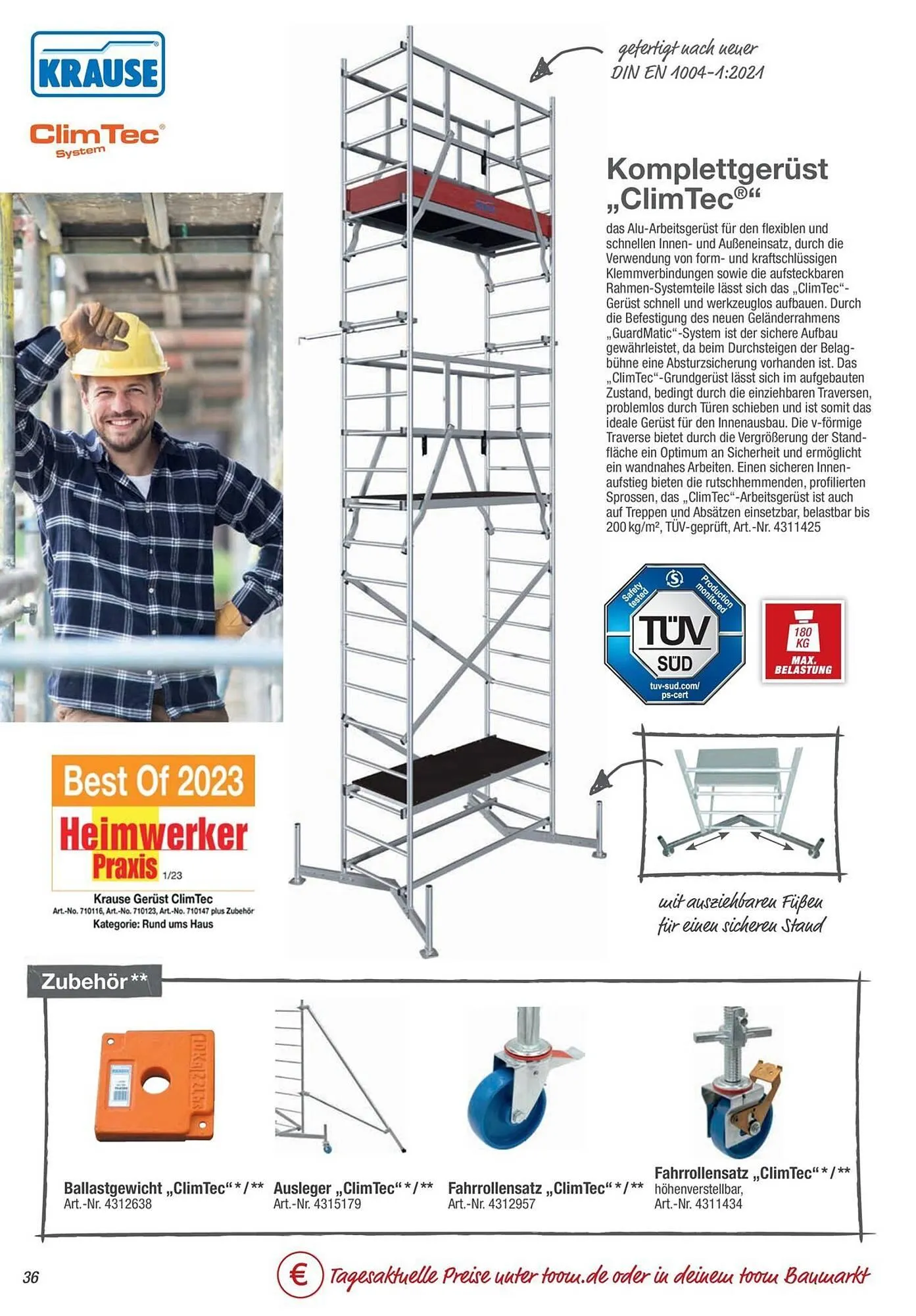 Toom Baumarkt Prospekt von 15. Oktober bis 31. Dezember 2025 - Prospekt seite 36
