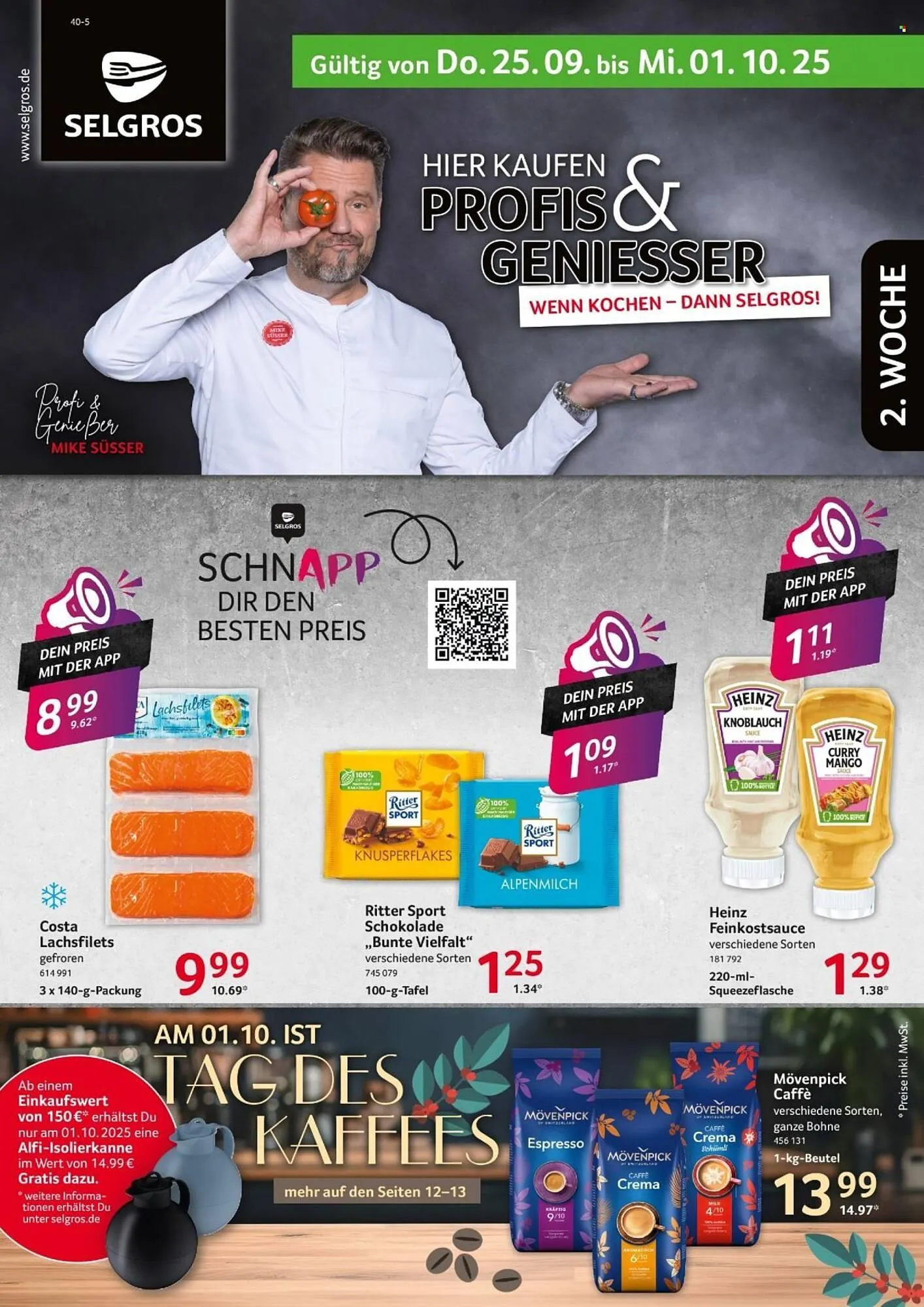Selgros Prospekt von 25. September bis 1. Oktober 2025 - Prospekt seite 1