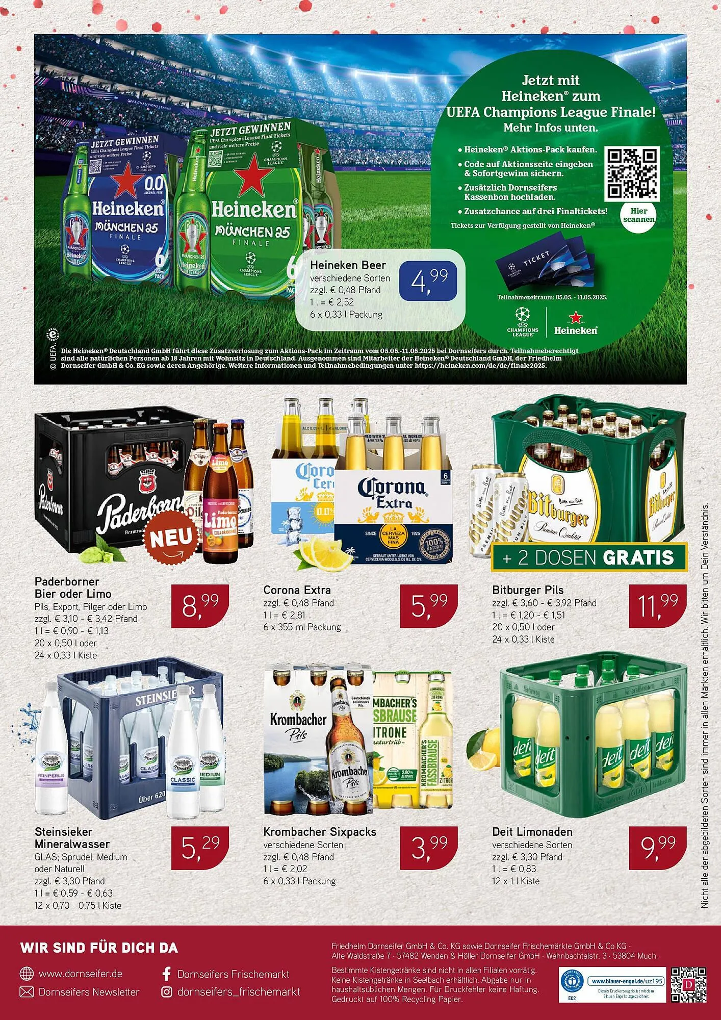 Dornseifer Prospekt von 1. Mai bis 10. Mai 2025 - Prospekt seite 16