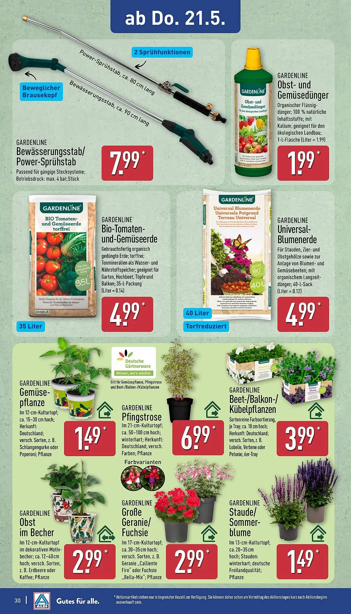 Aldi Nord Prospekt von 18. Mai bis 23. Mai 2026 - Prospekt seite 30