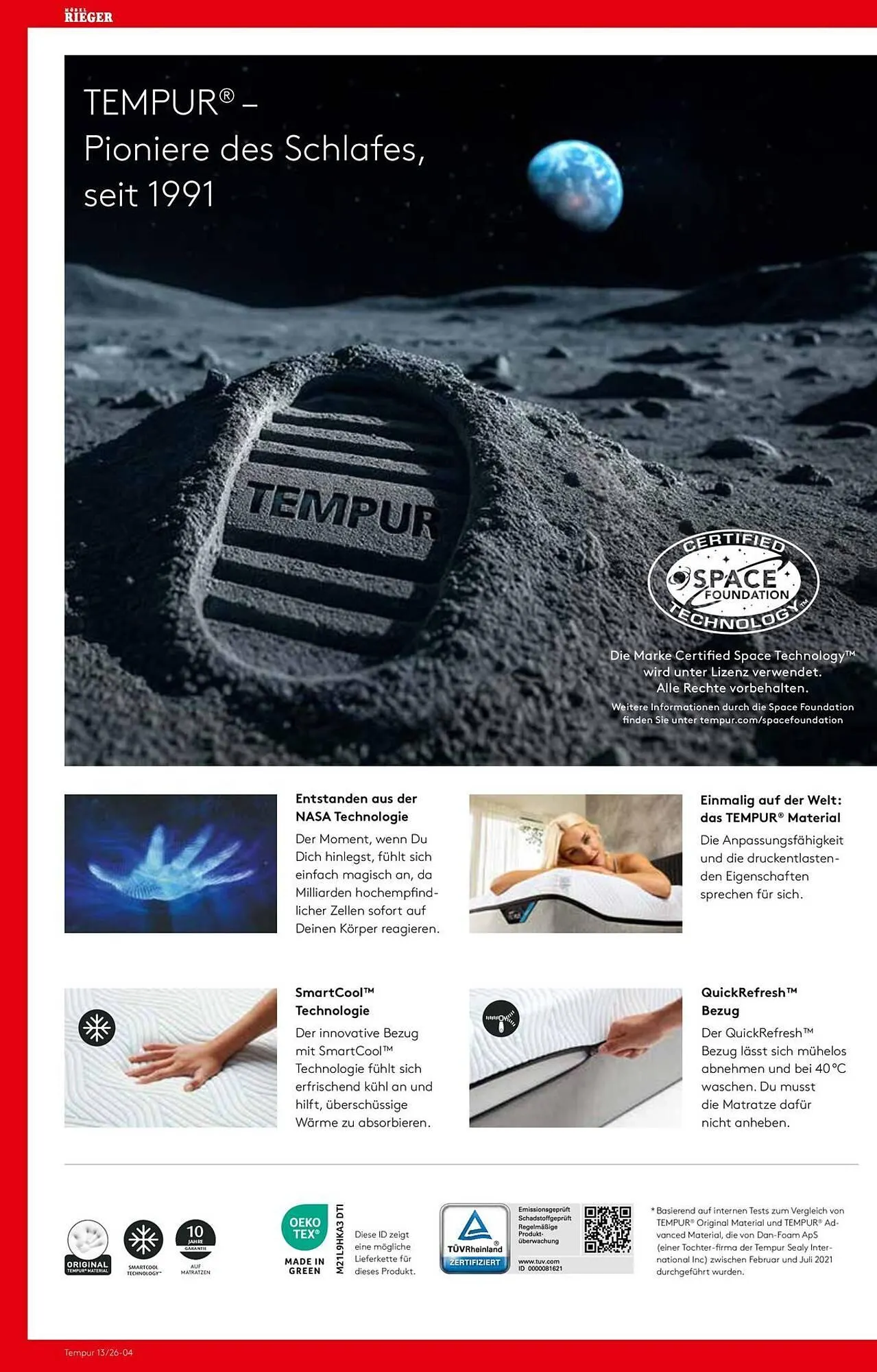 Möbel Rieger Prospekt von 27. März bis 11. April 2026 - Prospekt seite 4