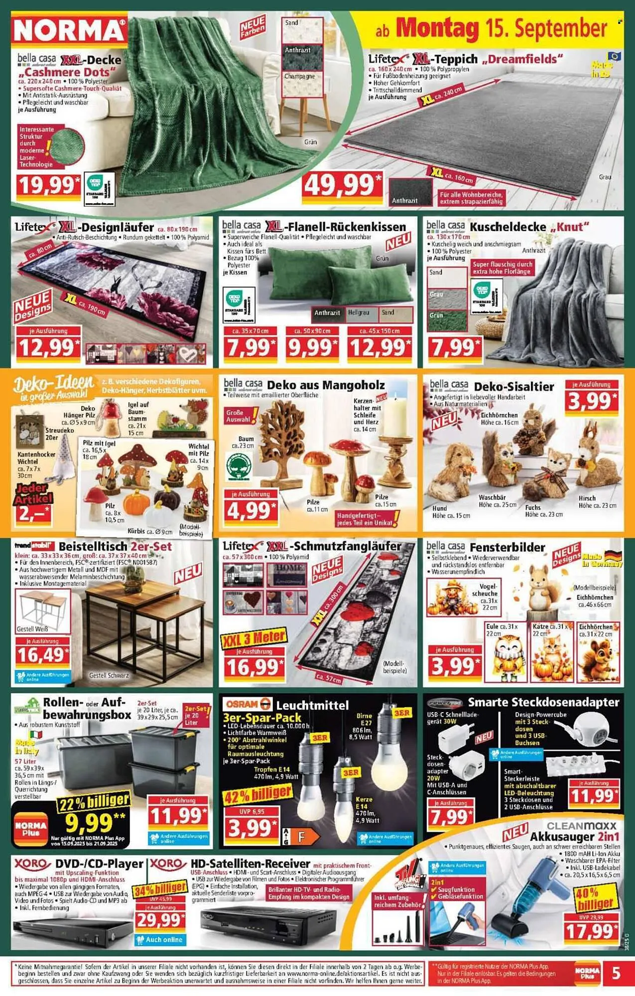 Norma Prospekt von 15. September bis 21. September 2025 - Prospekt seite 5