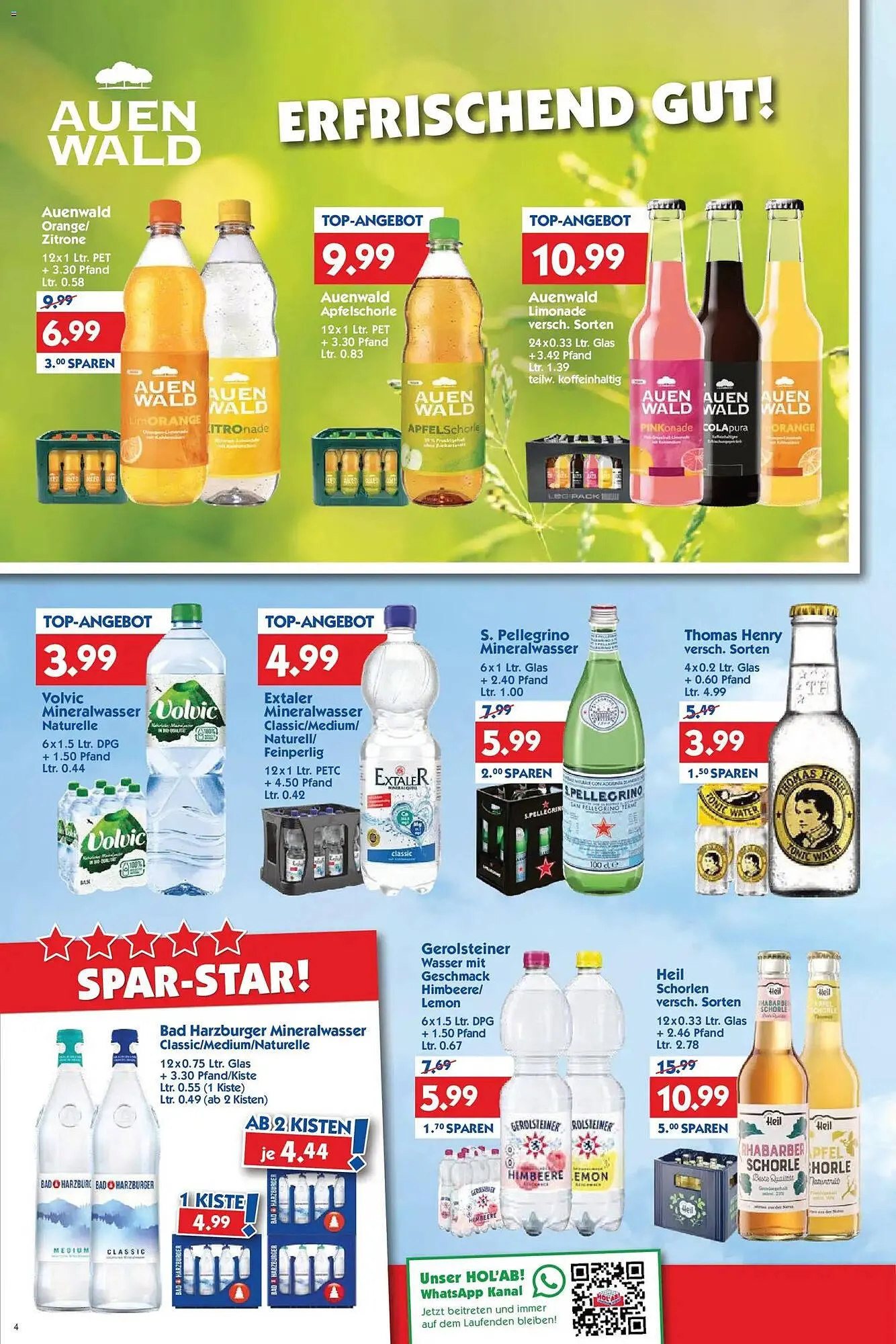 Hol'ab Getränkemarkt Prospekt von 9. März bis 14. März 2026 - Prospekt seite 4