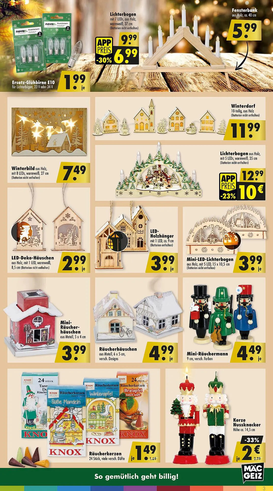 Mäc Geiz Prospekt von 1. Dezember bis 7. Dezember 2025 - Prospekt seite 3