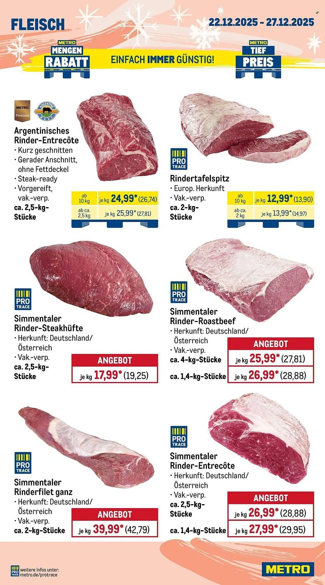 METRO Prospekt von 22. Dezember bis 27. Dezember 2025 - Prospekt seite 2