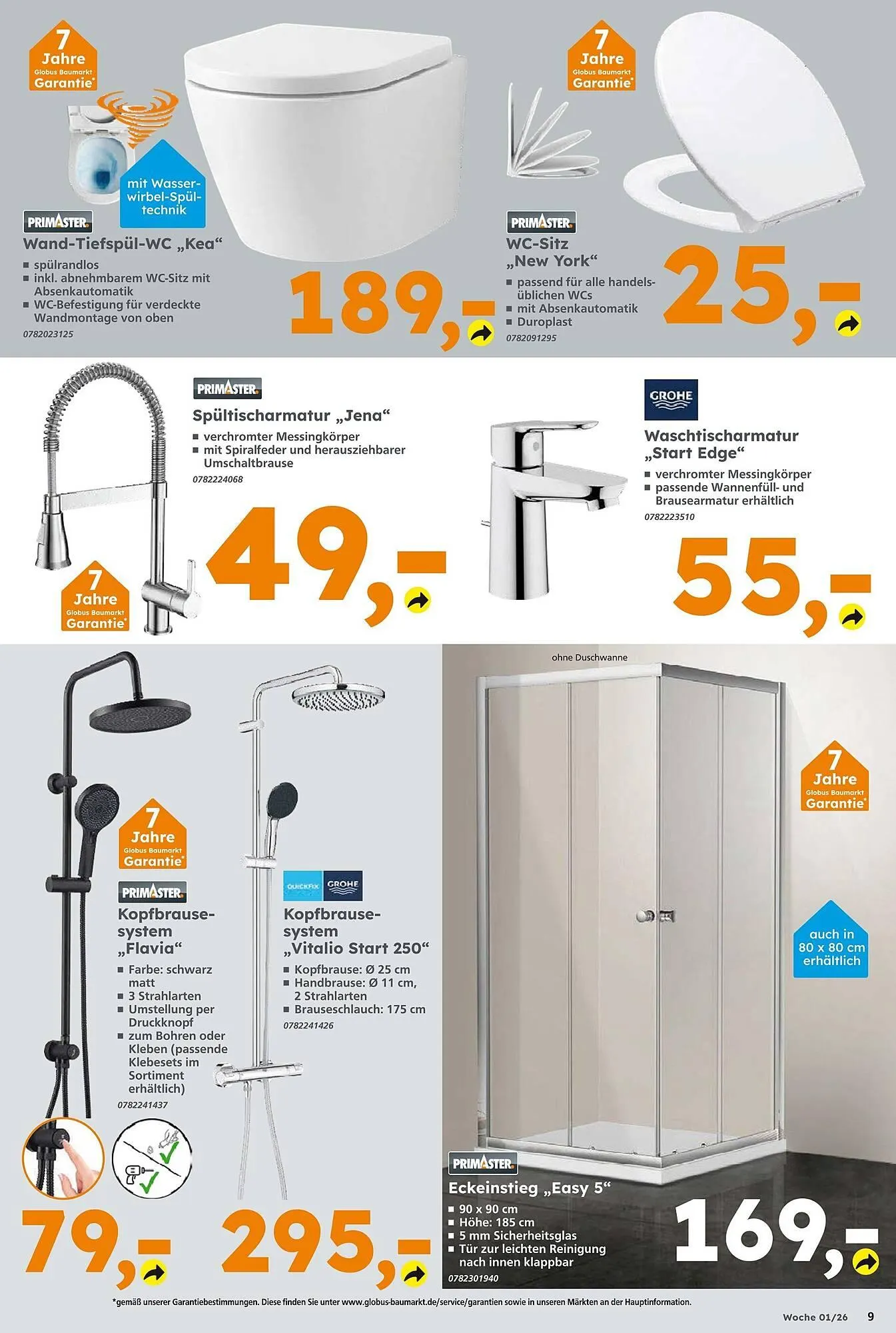 Globus Baumarkt Prospekt von 29. Dezember bis 3. Januar 2026 - Prospekt seite 9