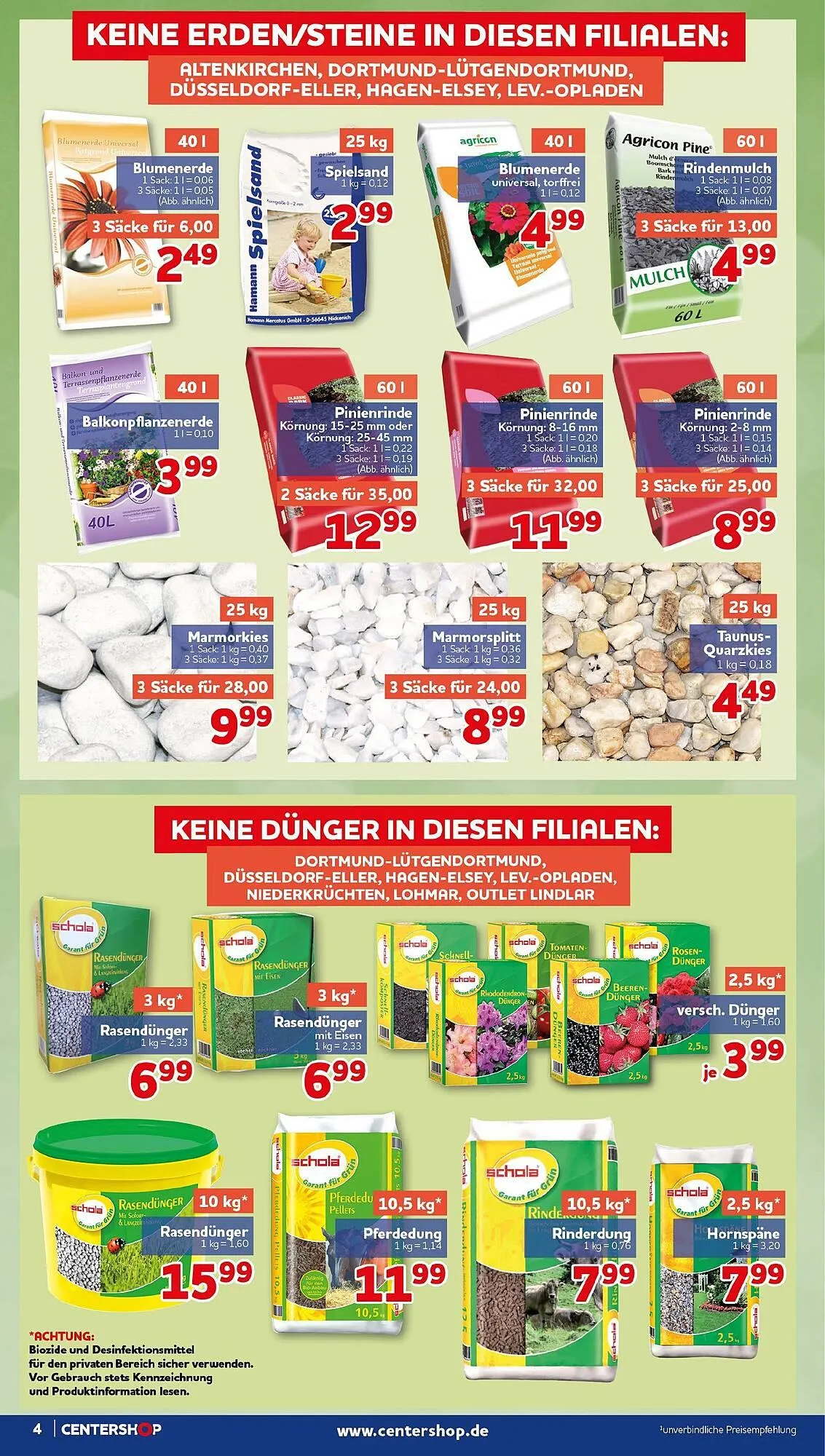 CENTERSHOP Prospekt von 4. Mai bis 9. Mai 2026 - Prospekt seite 4
