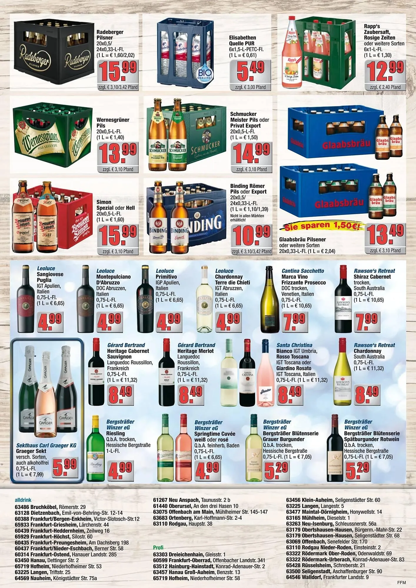 Alldrink Prospekt von 22. Dezember bis 1. Januar 2026 - Prospekt seite 6