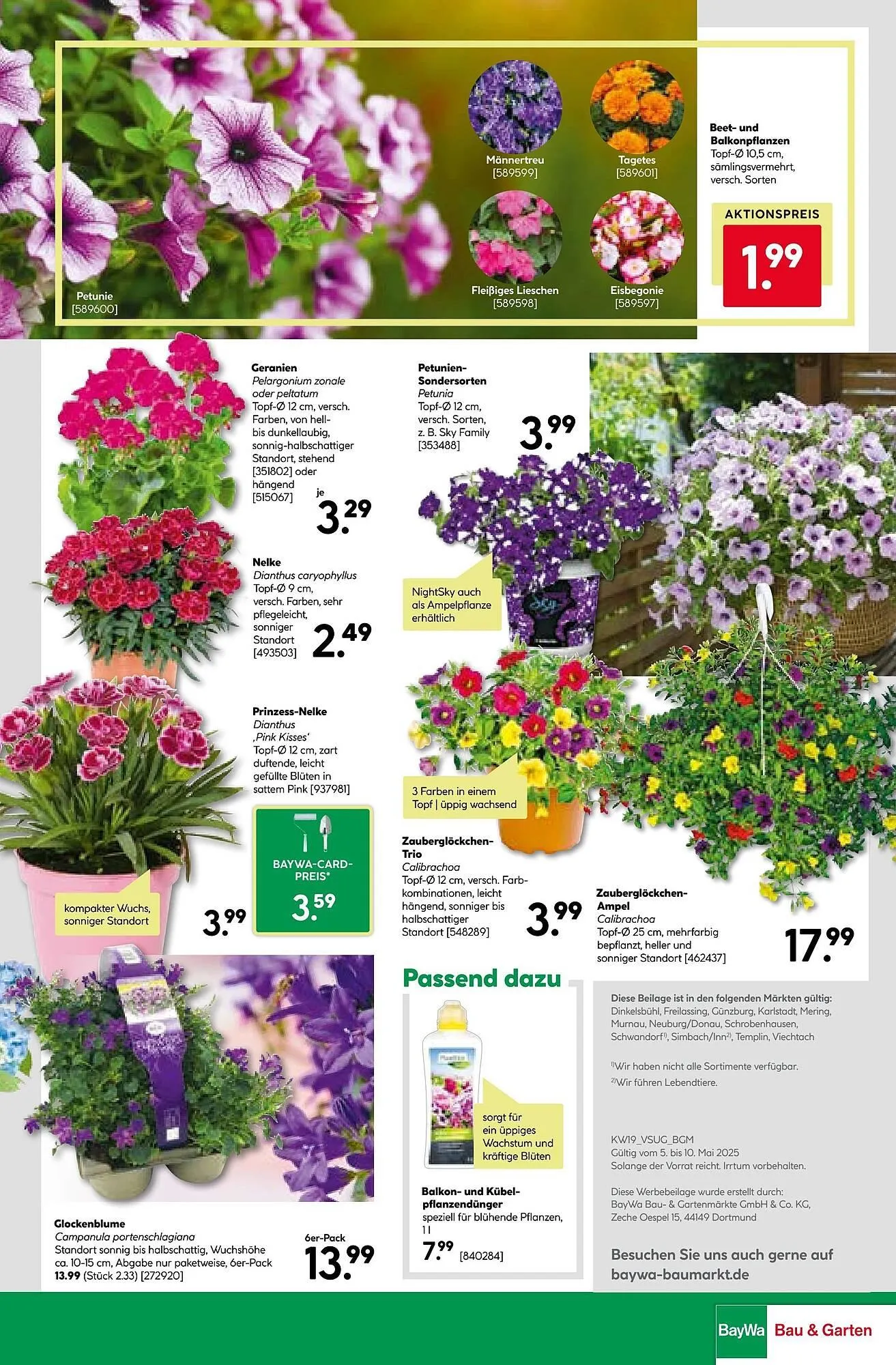 BayWa Prospekt von 5. Mai bis 11. Mai 2025 - Prospekt seite 23