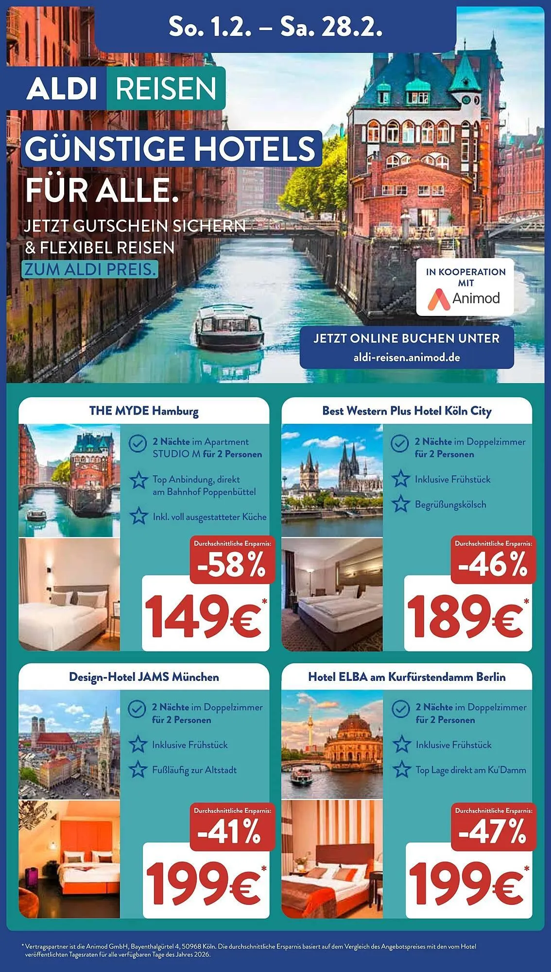 Aldi Süd Prospekt von 23. Februar bis 1. März 2026 - Prospekt seite 22