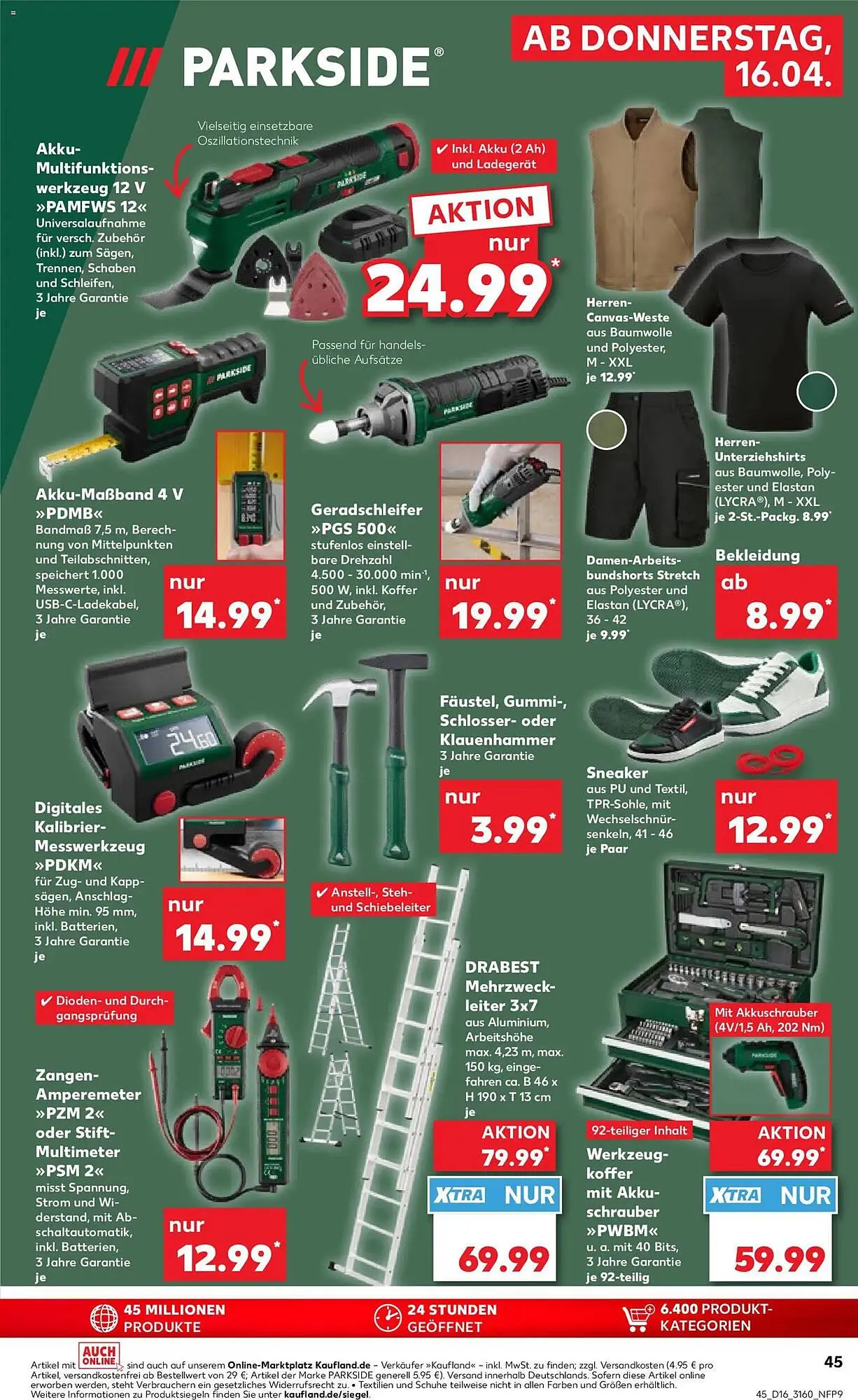 Kaufland Prospekt von 16. April bis 22. April 2026 - Prospekt seite 45