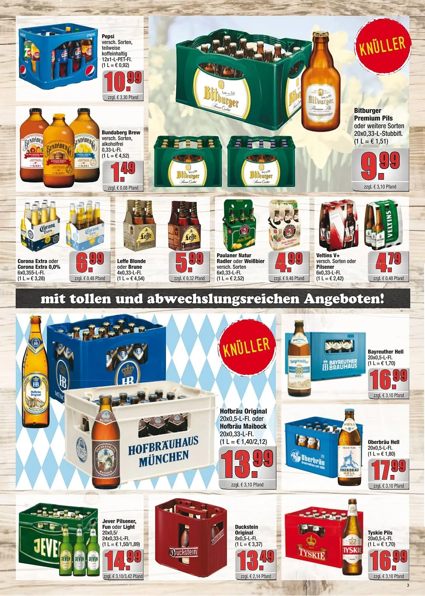 alldrink Prospekt von 31. März bis 13. April 2025 - Prospekt seite 3