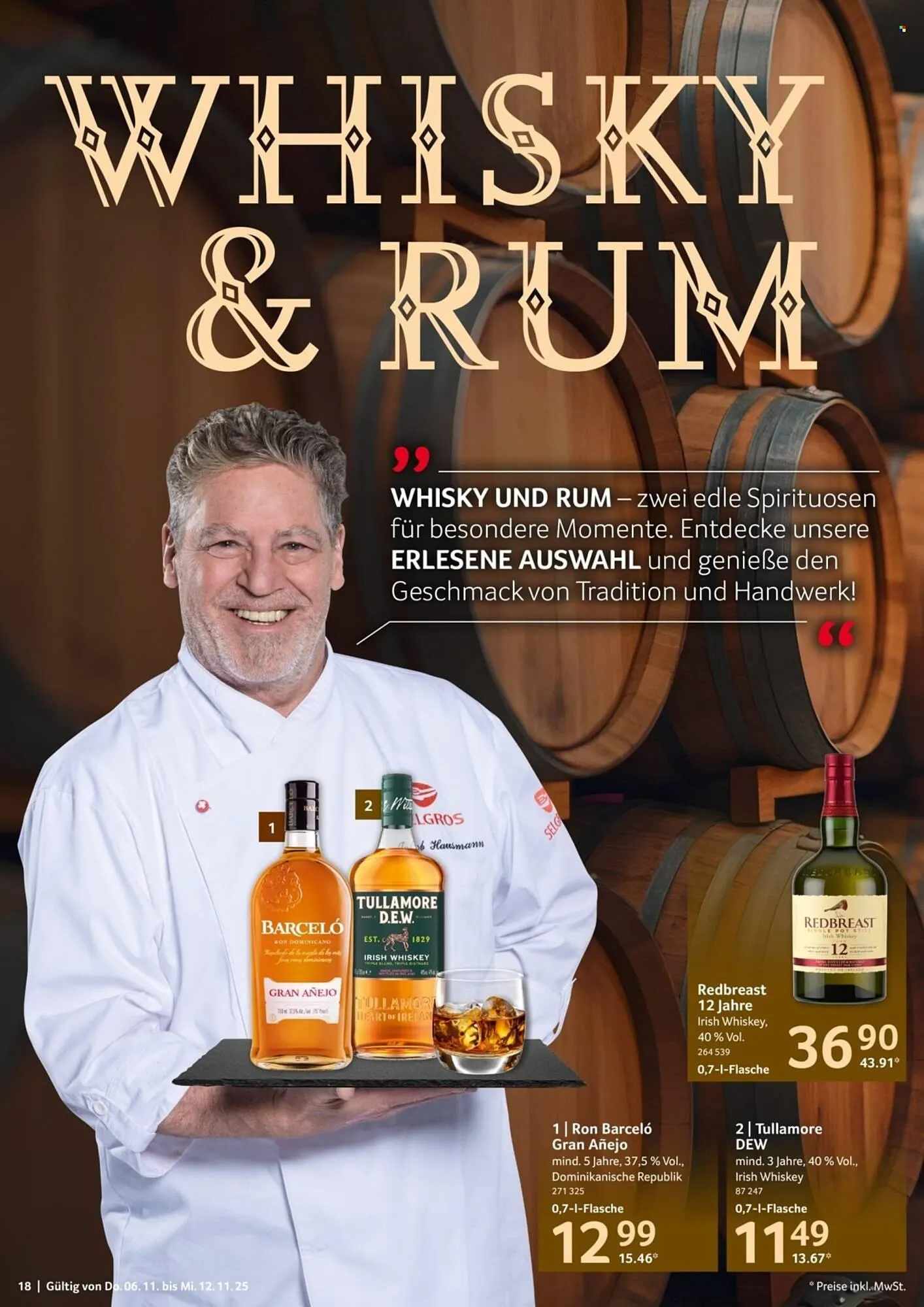 Selgros Prospekt von 6. November bis 12. November 2025 - Prospekt seite 18