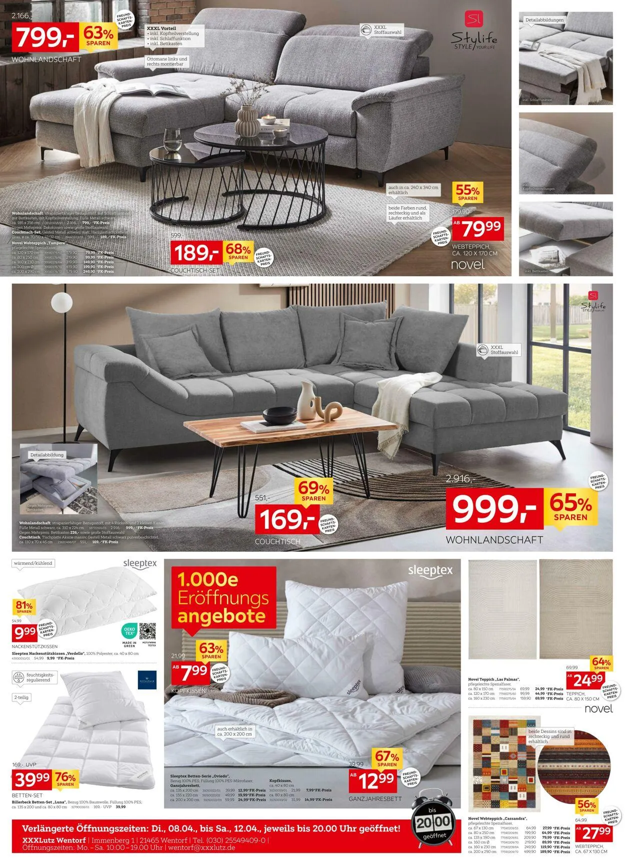 XXXL Aktueller Prospekt von 9. April bis 30. April 2025 - Prospekt seite 2