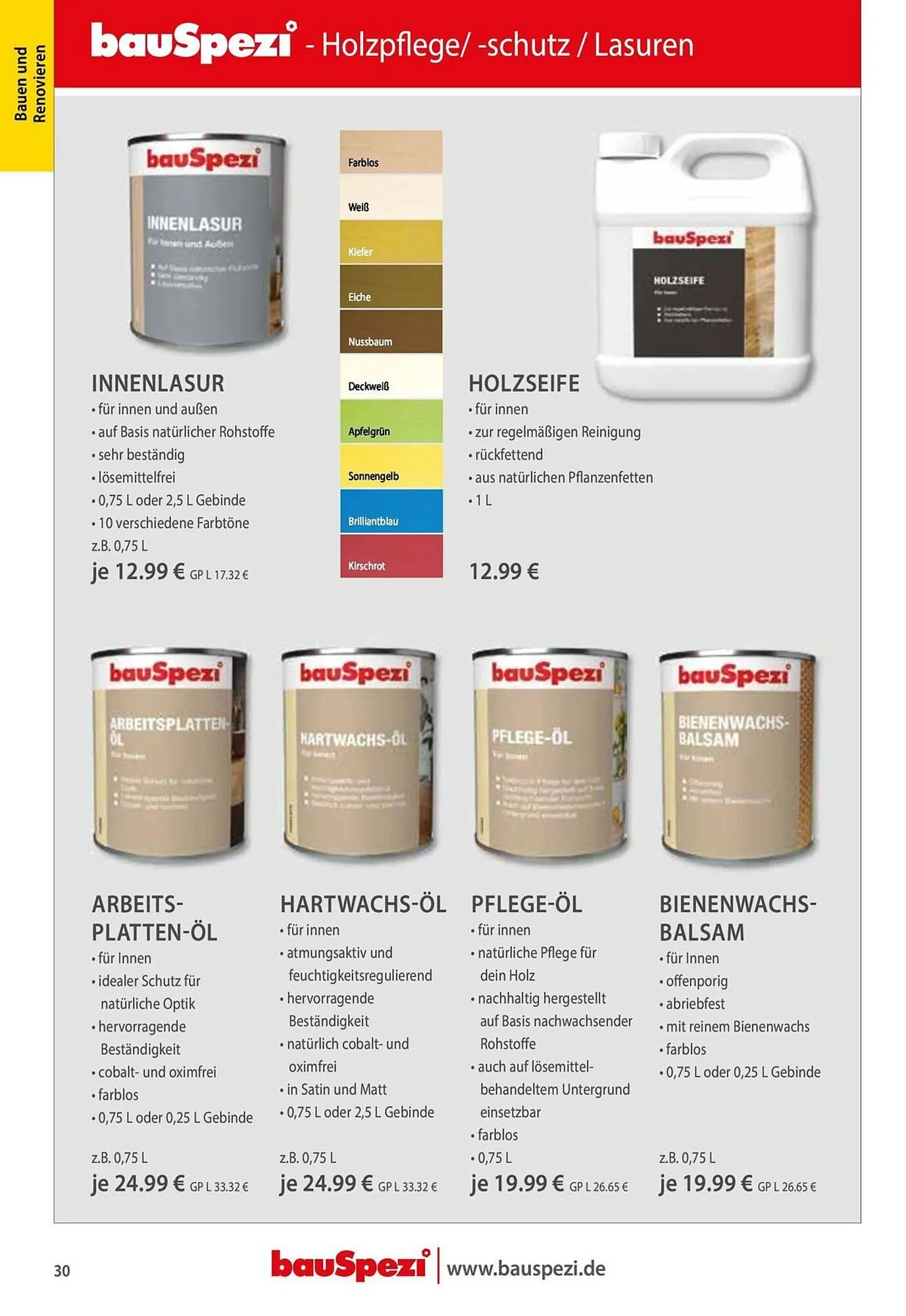 BauSpezi Prospekt von 15. April bis 31. Dezember 2026 - Prospekt seite 32