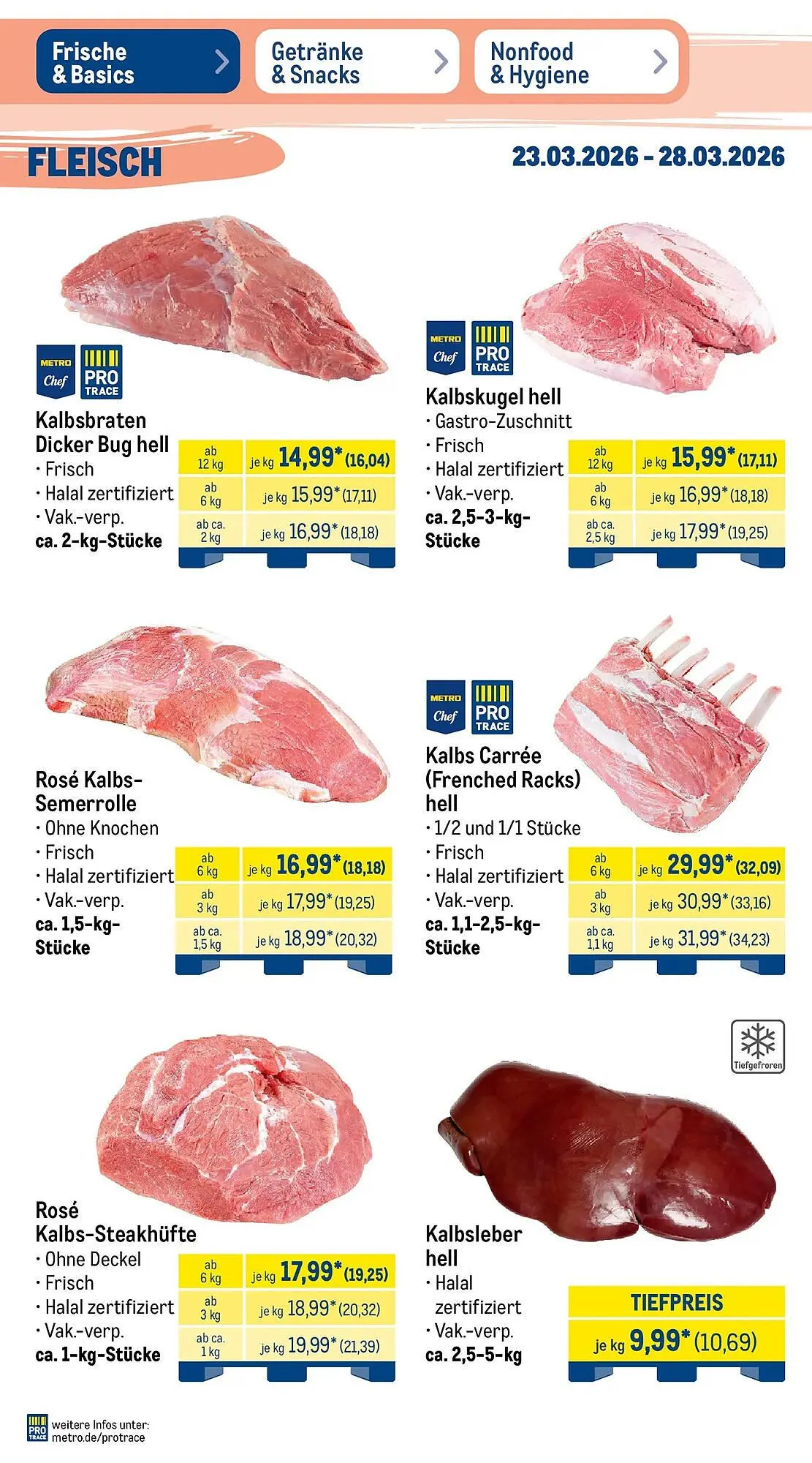 METRO Prospekt von 22. März bis 28. März 2026 - Prospekt seite 3
