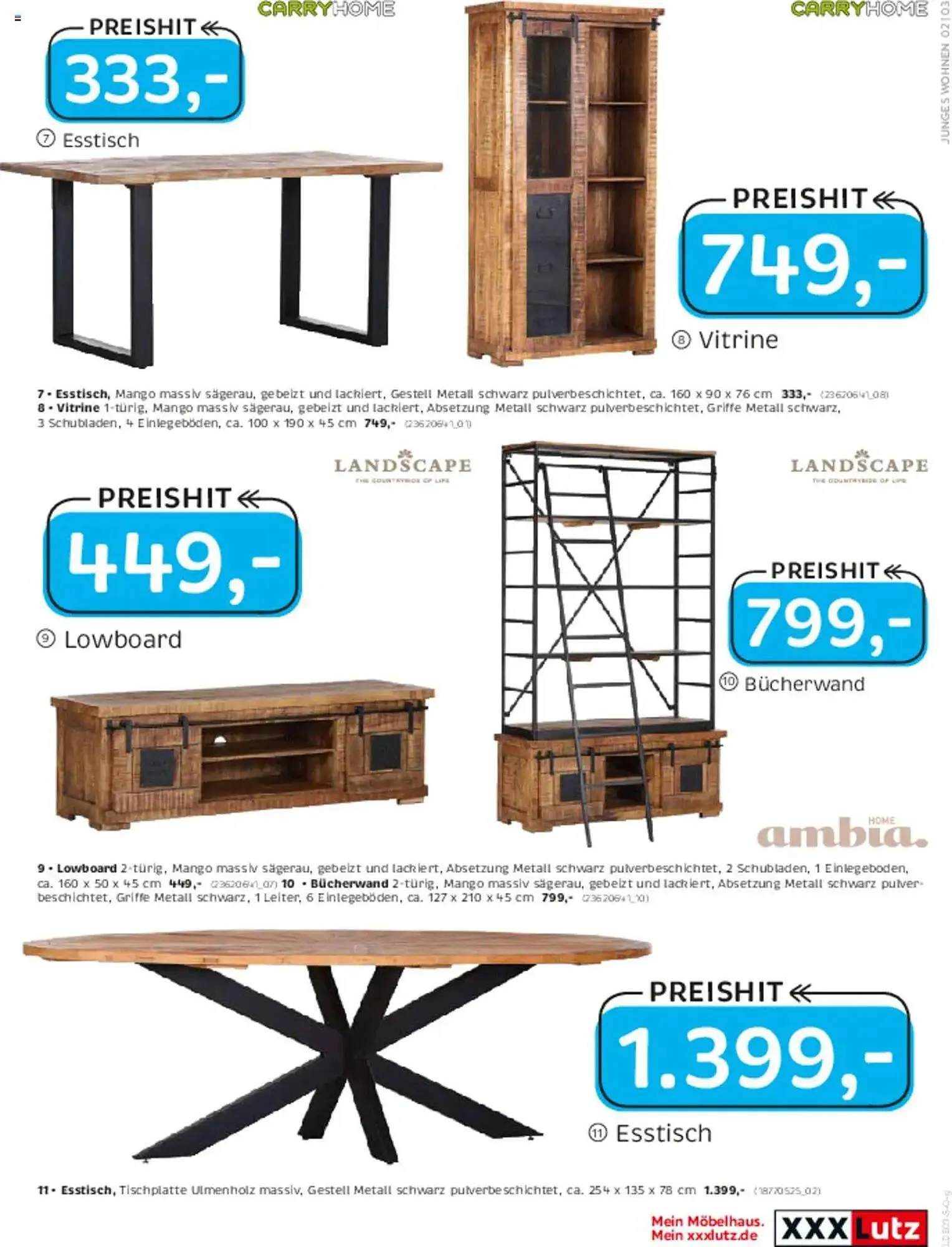 XXXLutz Prospekt von 9. März bis 23. März 2025 - Prospekt seite 3