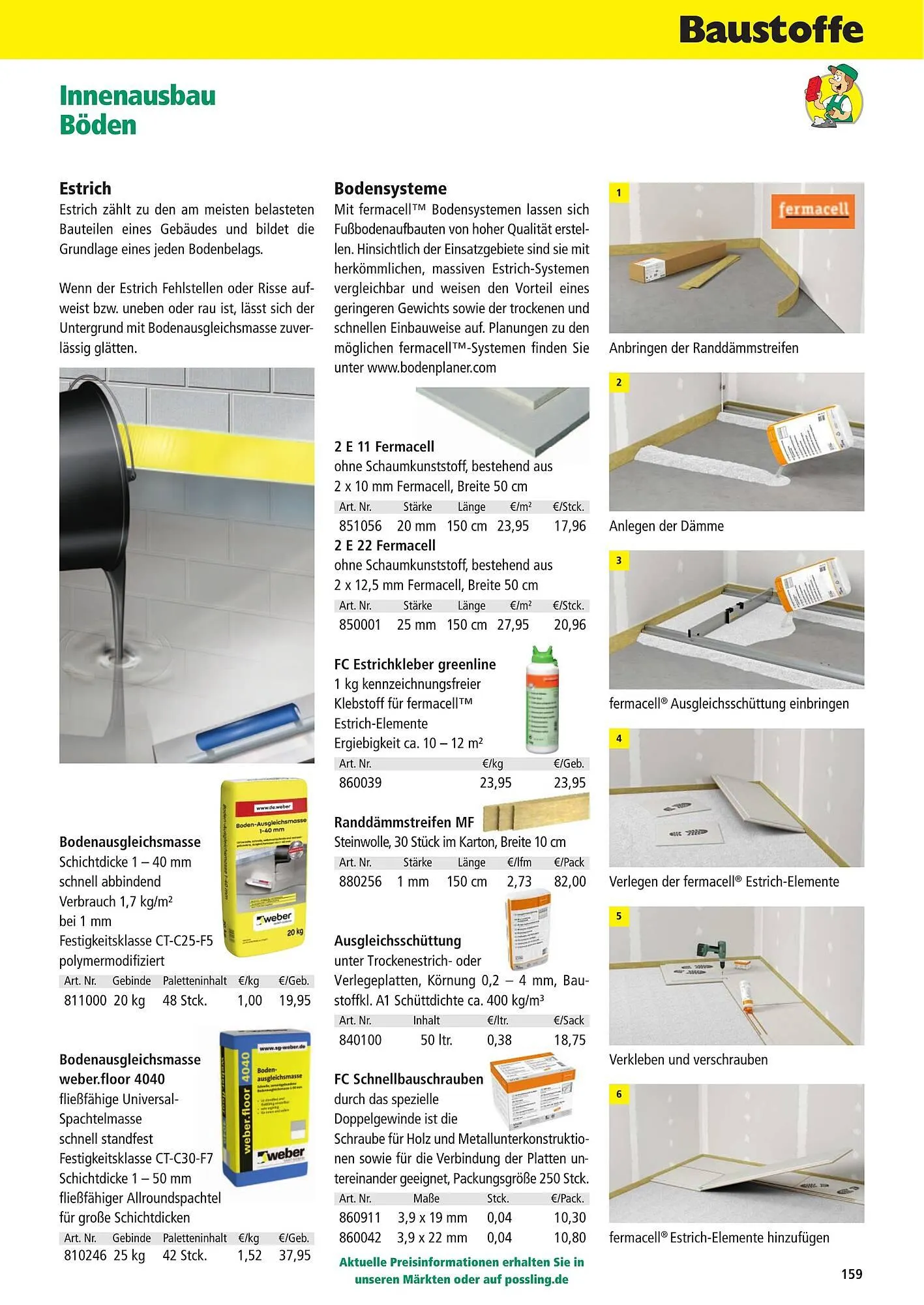 Holz Possling Prospekt von 2. Mai bis 31. Juli 2025 - Prospekt seite 159