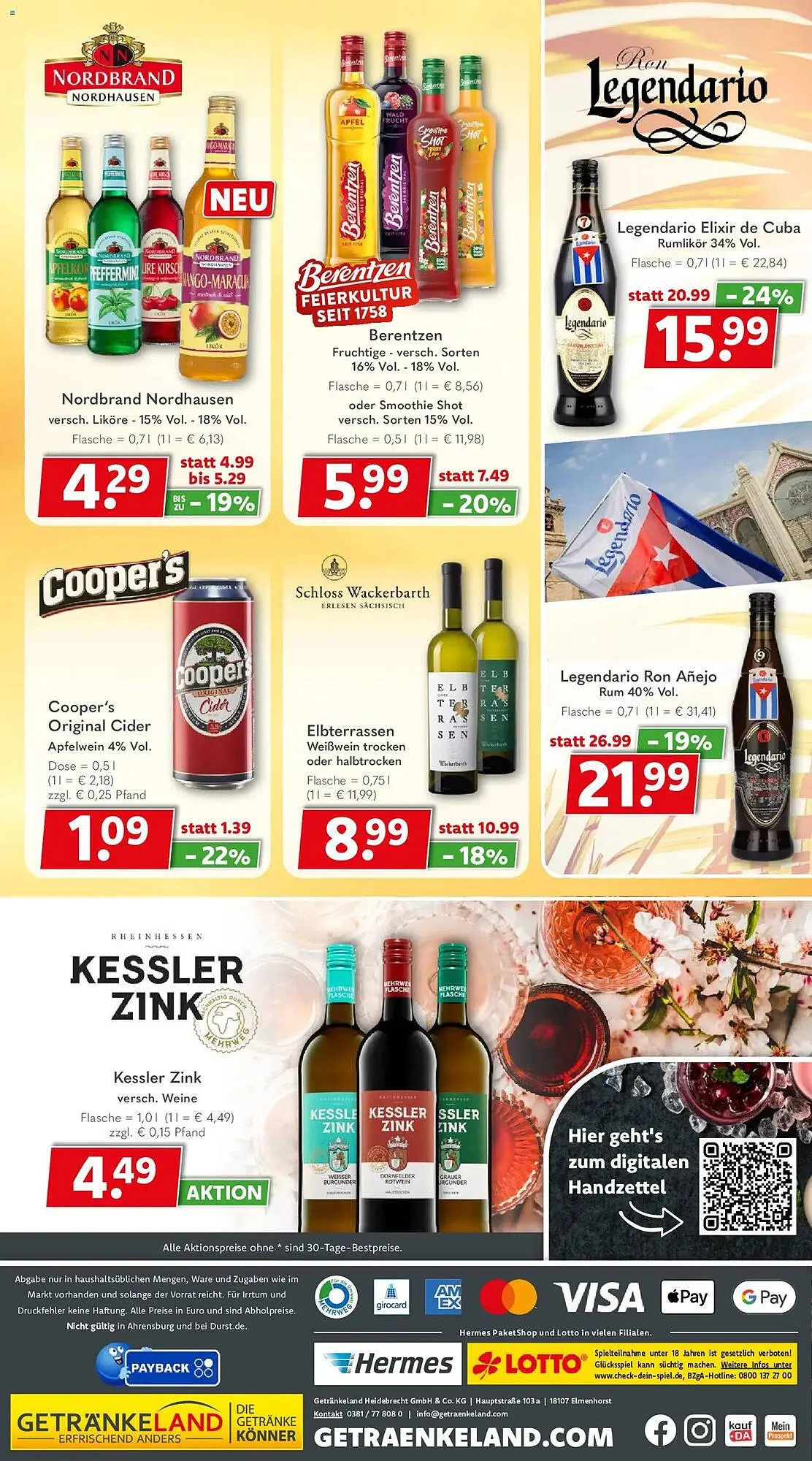 Getränkeland Prospekt von 26. Mai bis 6. Juni 2026 - Prospekt seite 8