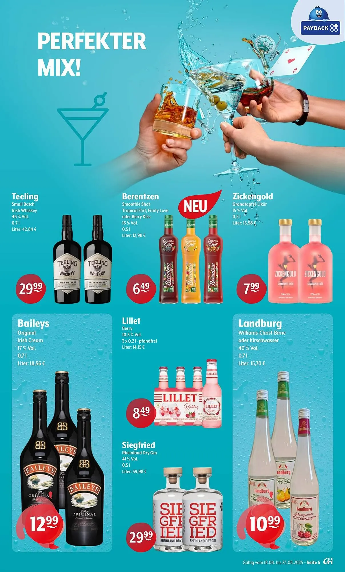 Getränke Hoffmann Prospekt von 18. August bis 23. August 2025 - Prospekt seite 5