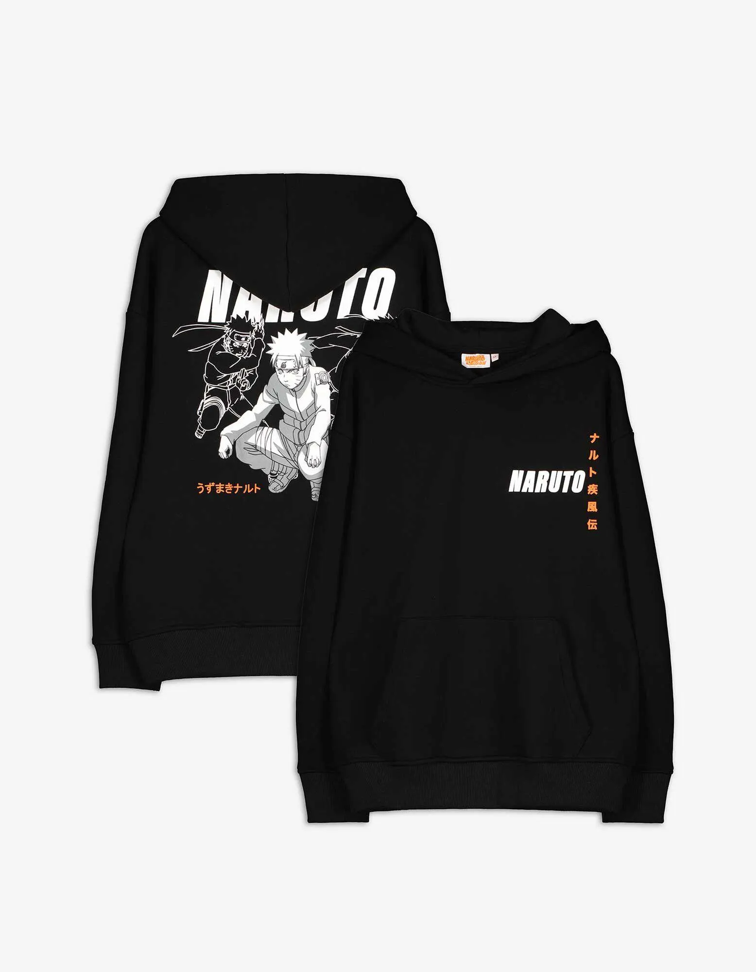 Hoodie - Naruto - schwarz