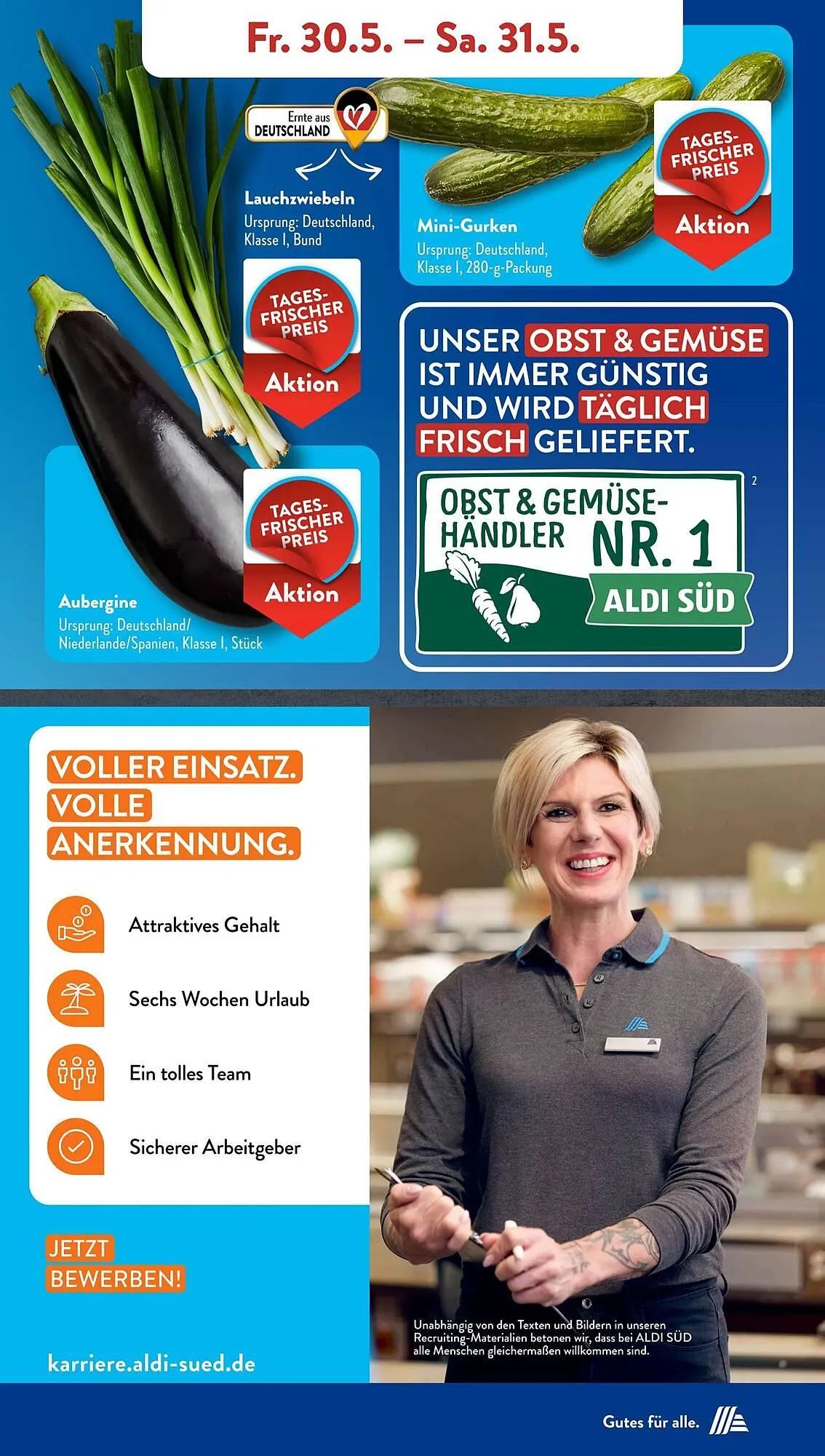 Aldi Süd Prospekt von 26. Mai bis 31. Mai 2025 - Prospekt seite 17