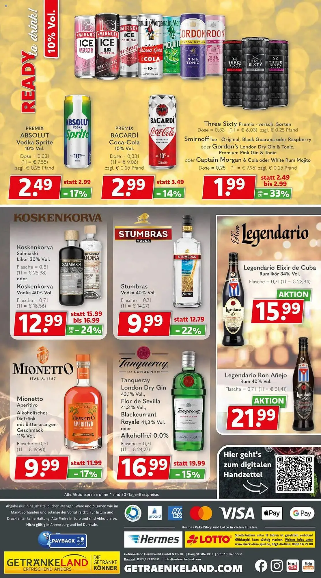 Getränkeland Prospekt von 27. Oktober bis 8. November 2025 - Prospekt seite 6