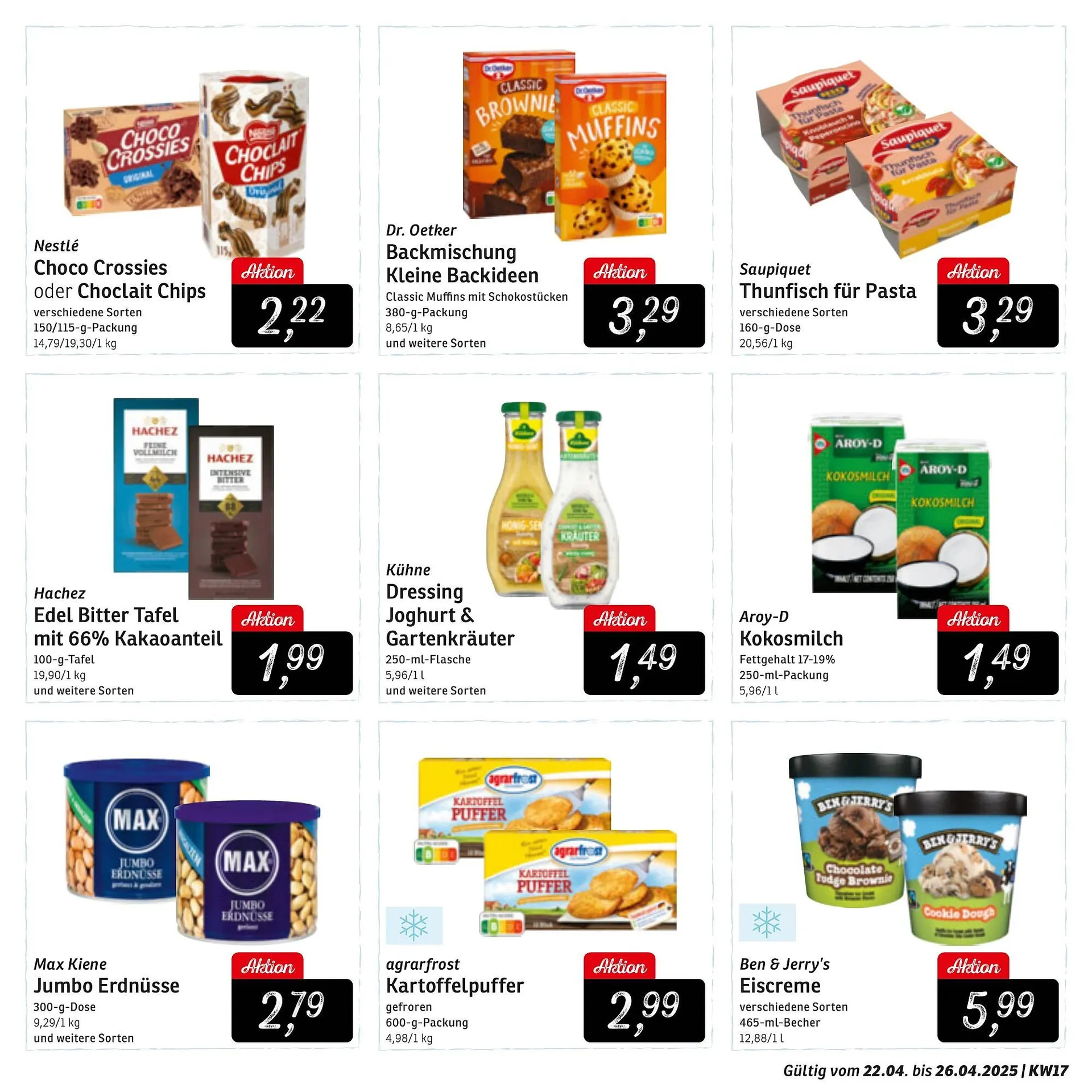 KONSUM Prospekt von 21. April bis 26. April 2025 - Prospekt seite 9