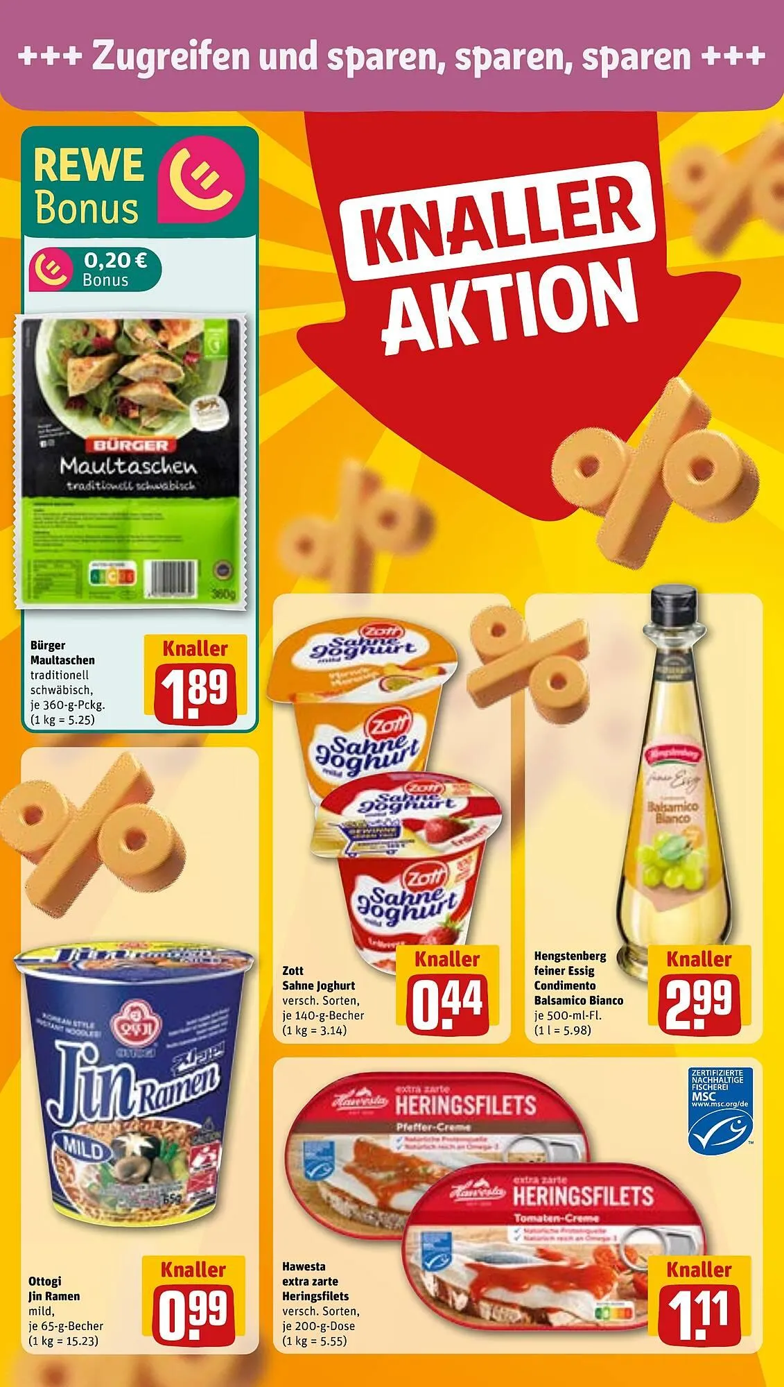 REWE Prospekt von 20. April bis 26. April 2026 - Prospekt seite 16