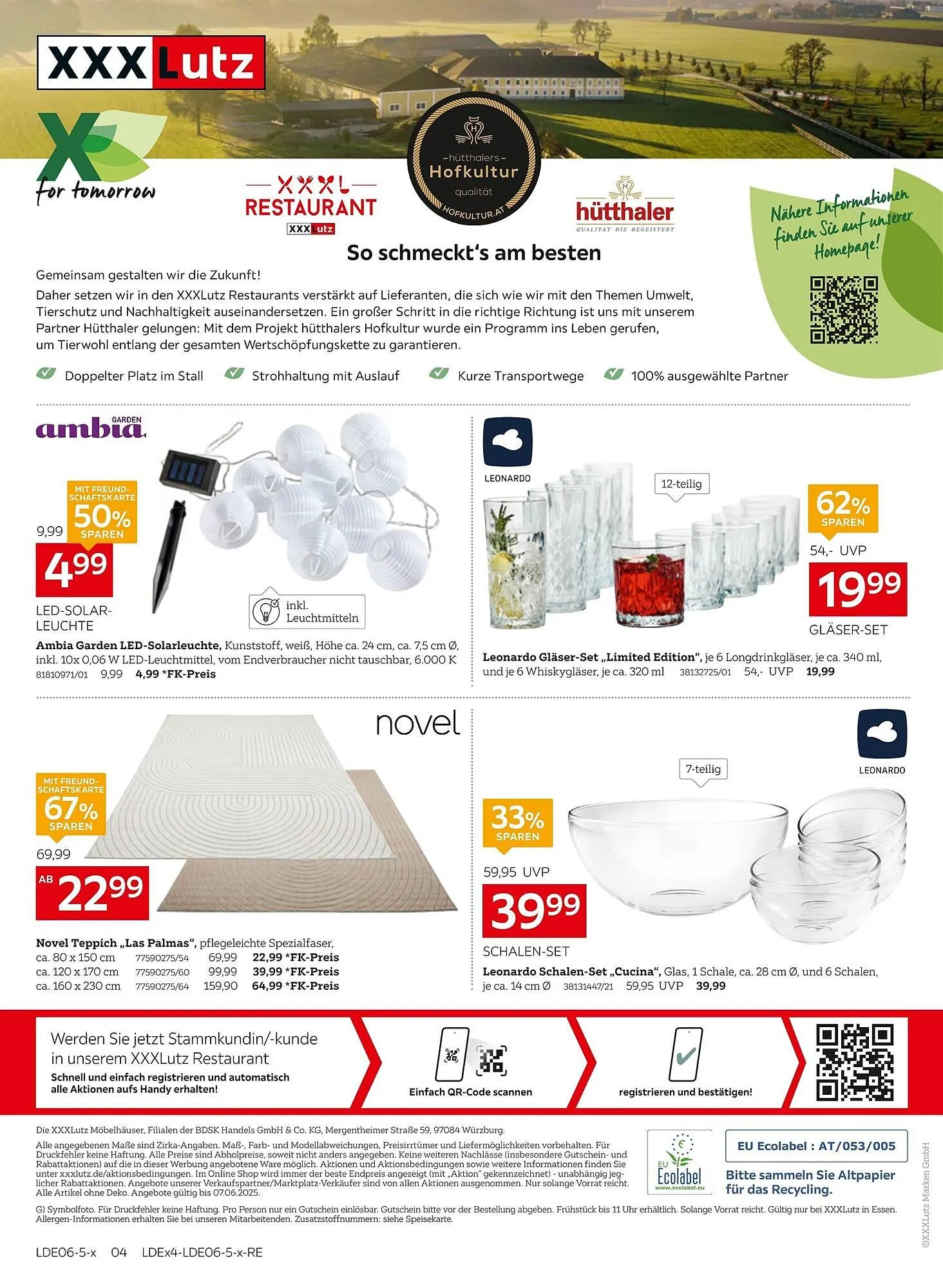 XXXLutz Prospekt von 20. Mai bis 7. Juni 2025 - Prospekt seite 12