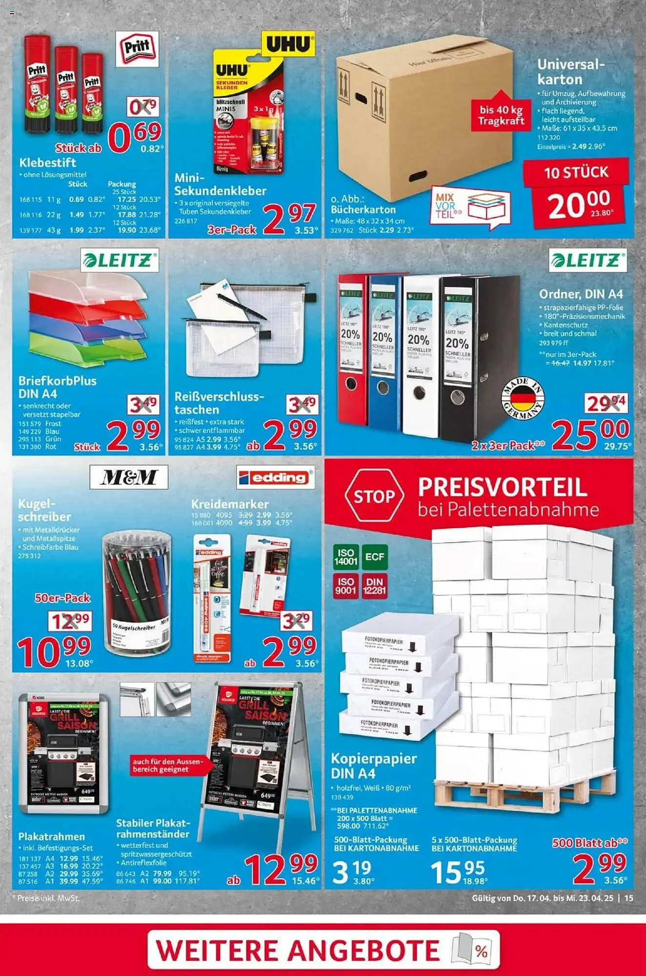 Selgros Prospekt von 17. April bis 23. April 2025 - Prospekt seite 15