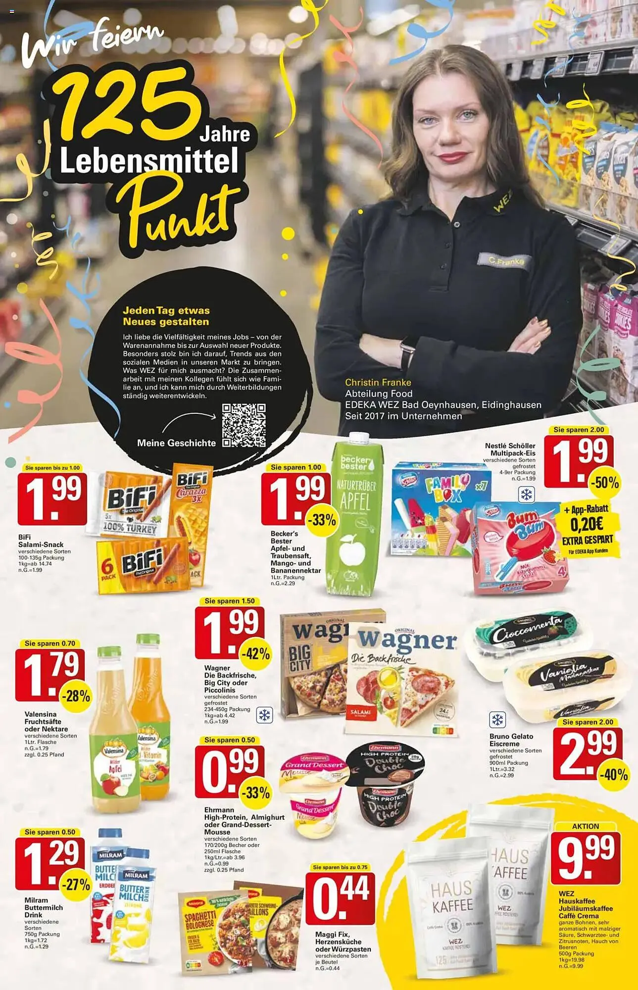 WEZ Prospekt von 10. Juni bis 14. Juni 2025 - Prospekt seite 3