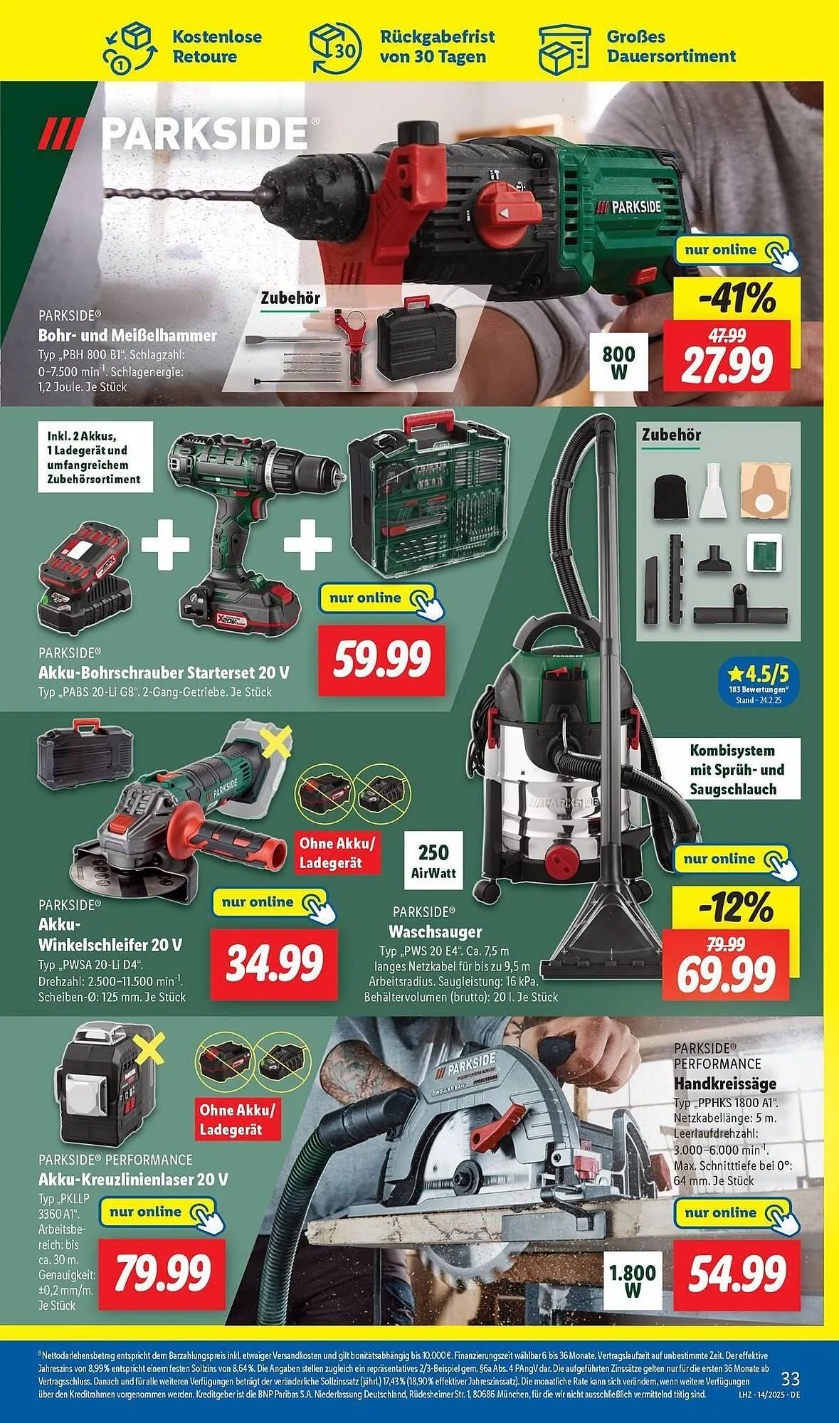 Lidl Prospekt von 31. März bis 5. April 2025 - Prospekt seite 17