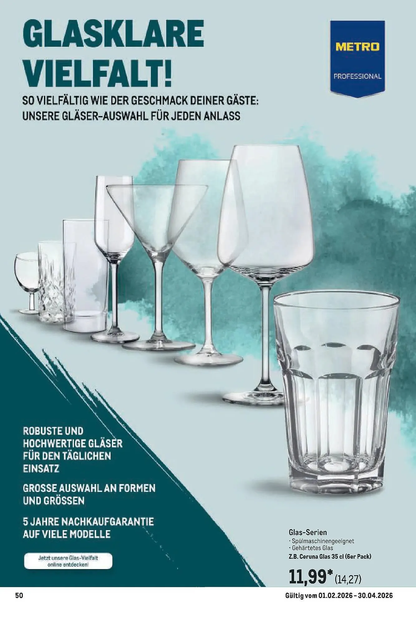 METRO Prospekt von 8. Februar bis 14. Februar 2026 - Prospekt seite 50