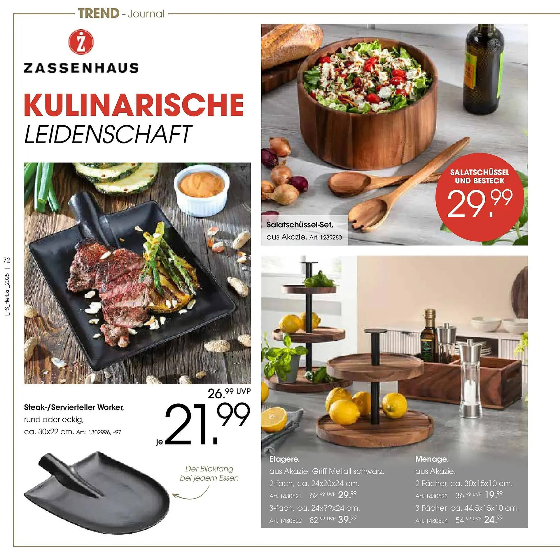 Zurbrüggen Prospekt von 19. Oktober bis 31. Januar 2026 - Prospekt seite 72