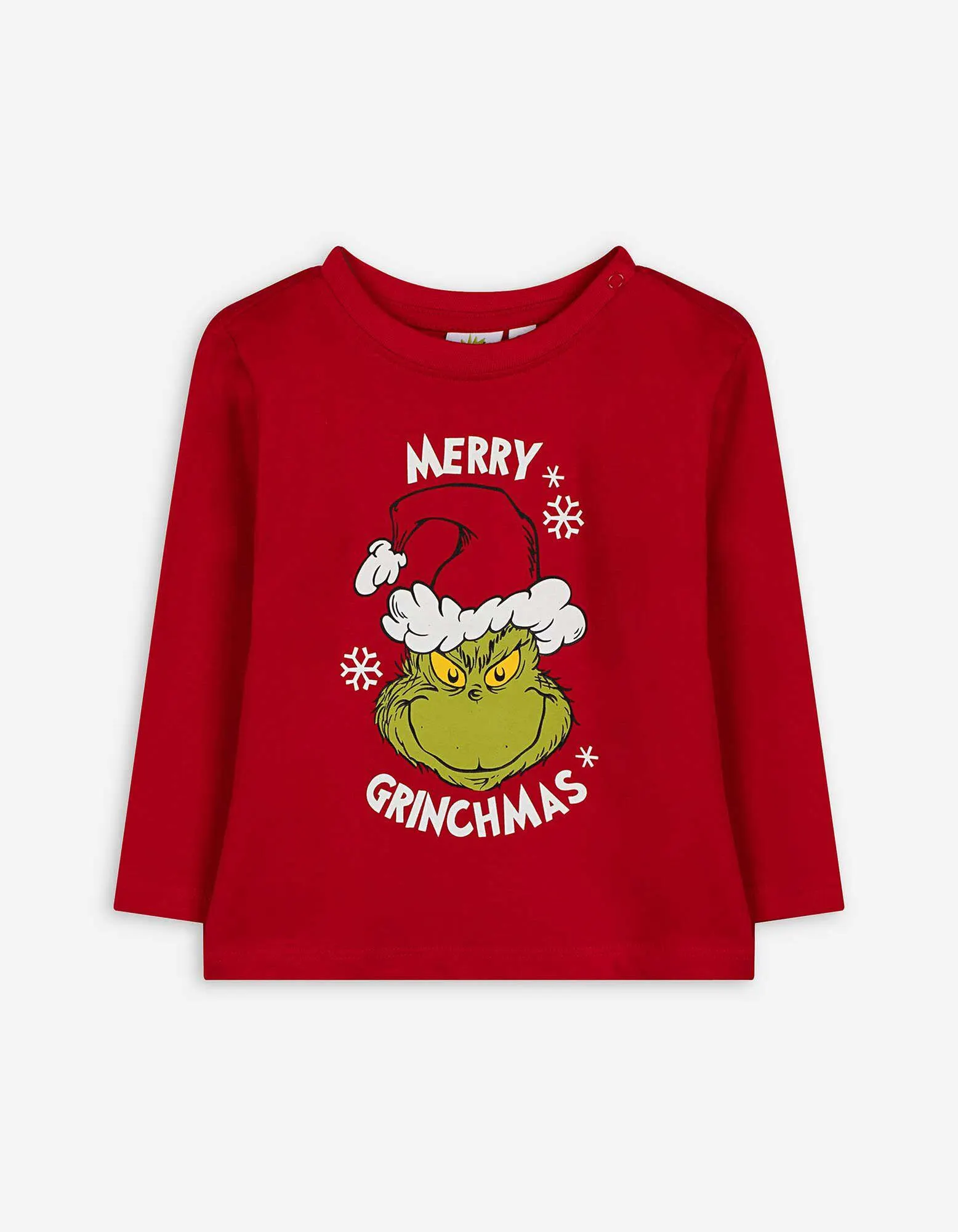 Langarmshirt - The Grinch - rot