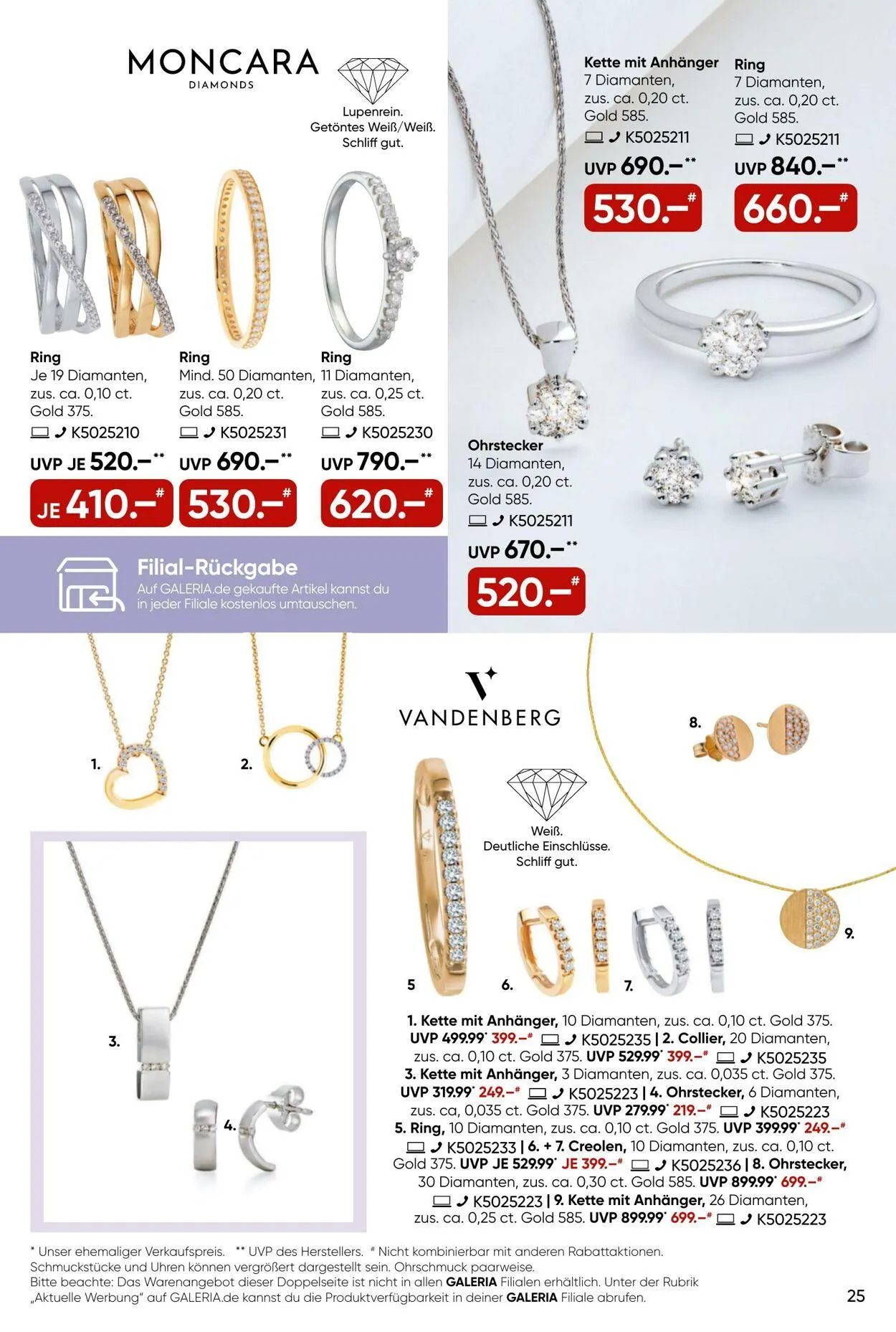 GALERIA Kaufhof Aktueller Prospekt von 19. März bis 25. März 2025 - Prospekt seite 25