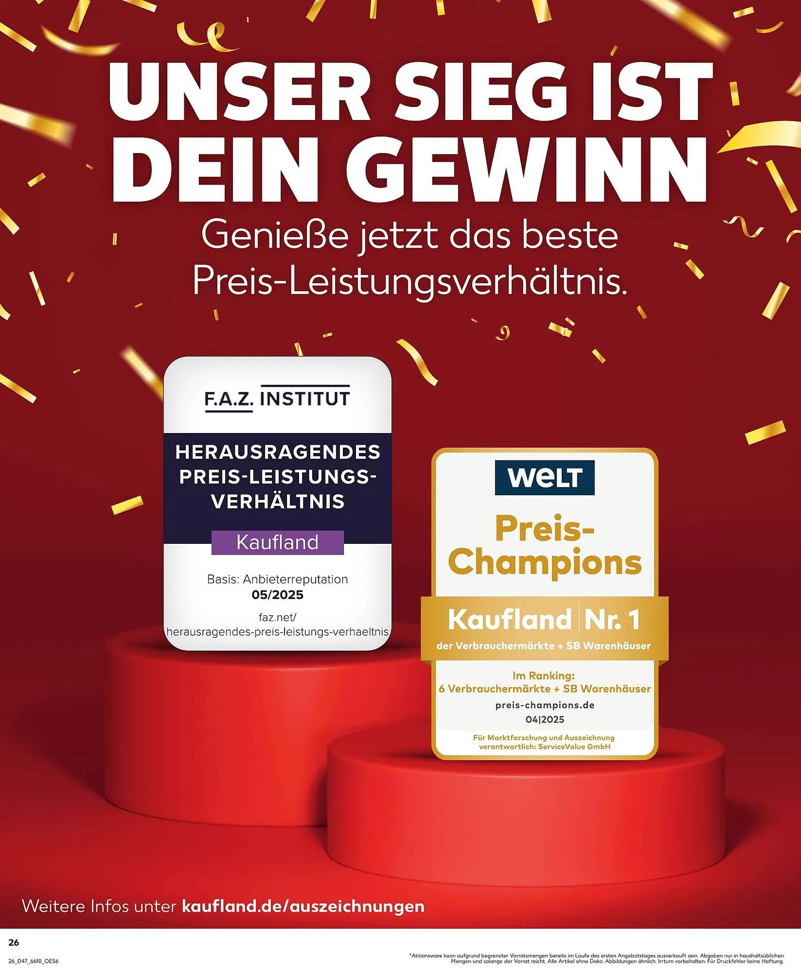 Kaufland Prospekt von 20. November bis 26. November 2025 - Prospekt seite 26