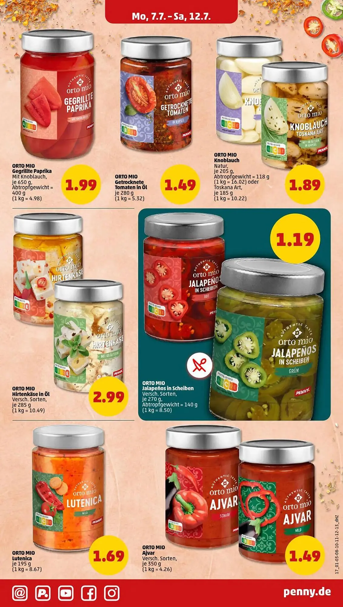 PENNY Prospekt von 7. Juli bis 12. Juli 2025 - Prospekt seite 17